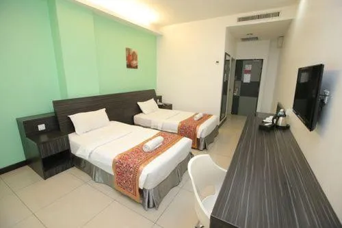 Bedroom, Bed in Ipoh Downtown Hotel