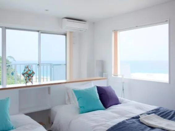 Bed in Hotel Sea Shell