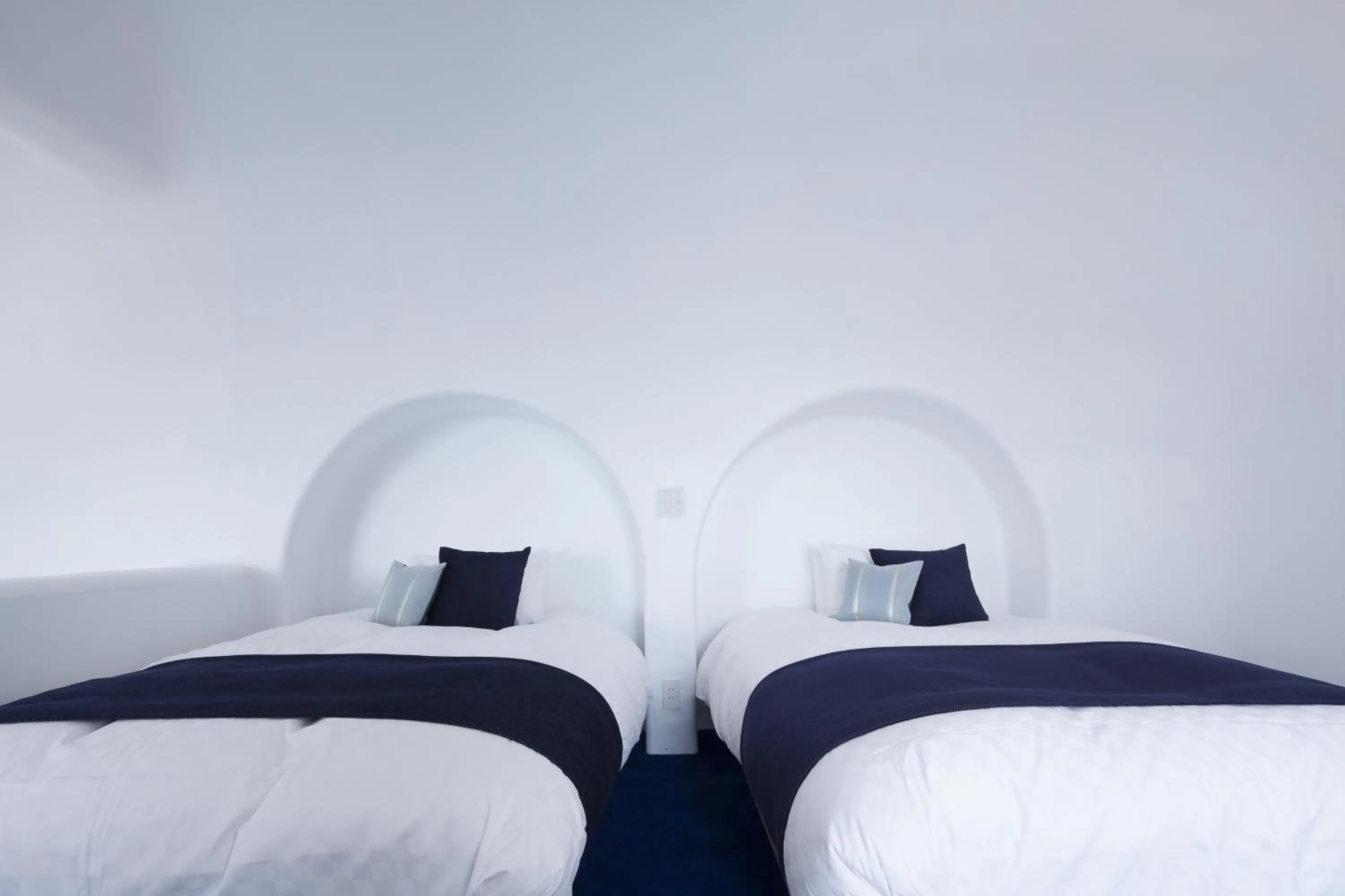 Bed in Hotel Sea Shell