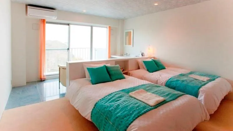 Bed in Hotel Sea Shell