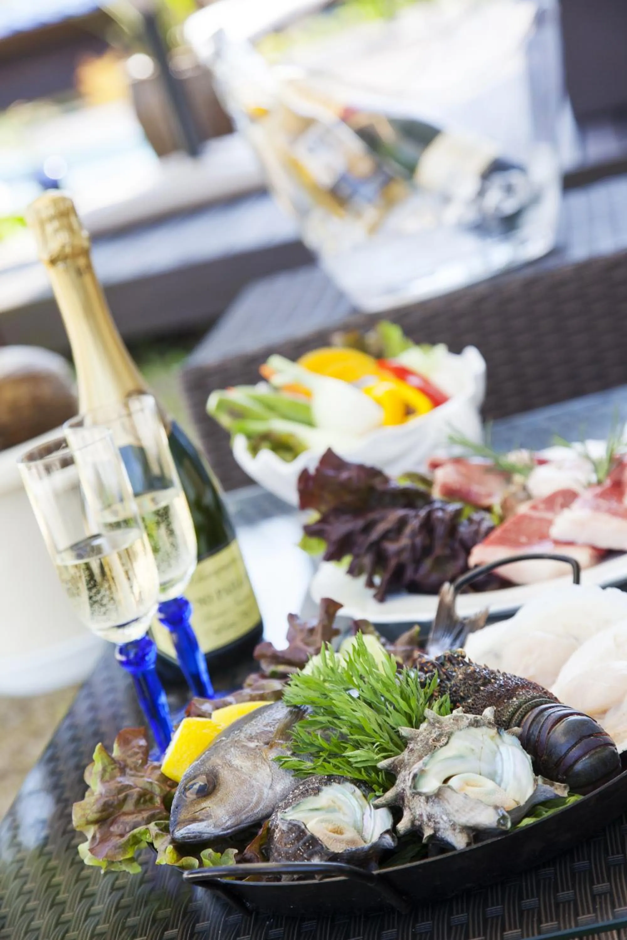 Food in Hotel Sea Shell