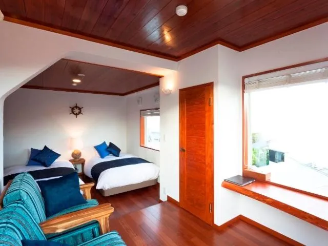 Bed in Hotel Sea Shell