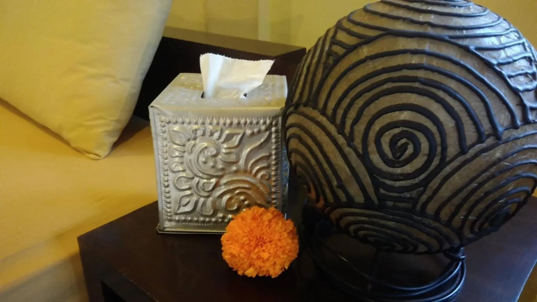 Decorative detail in Prasanti Bed & Breakfast