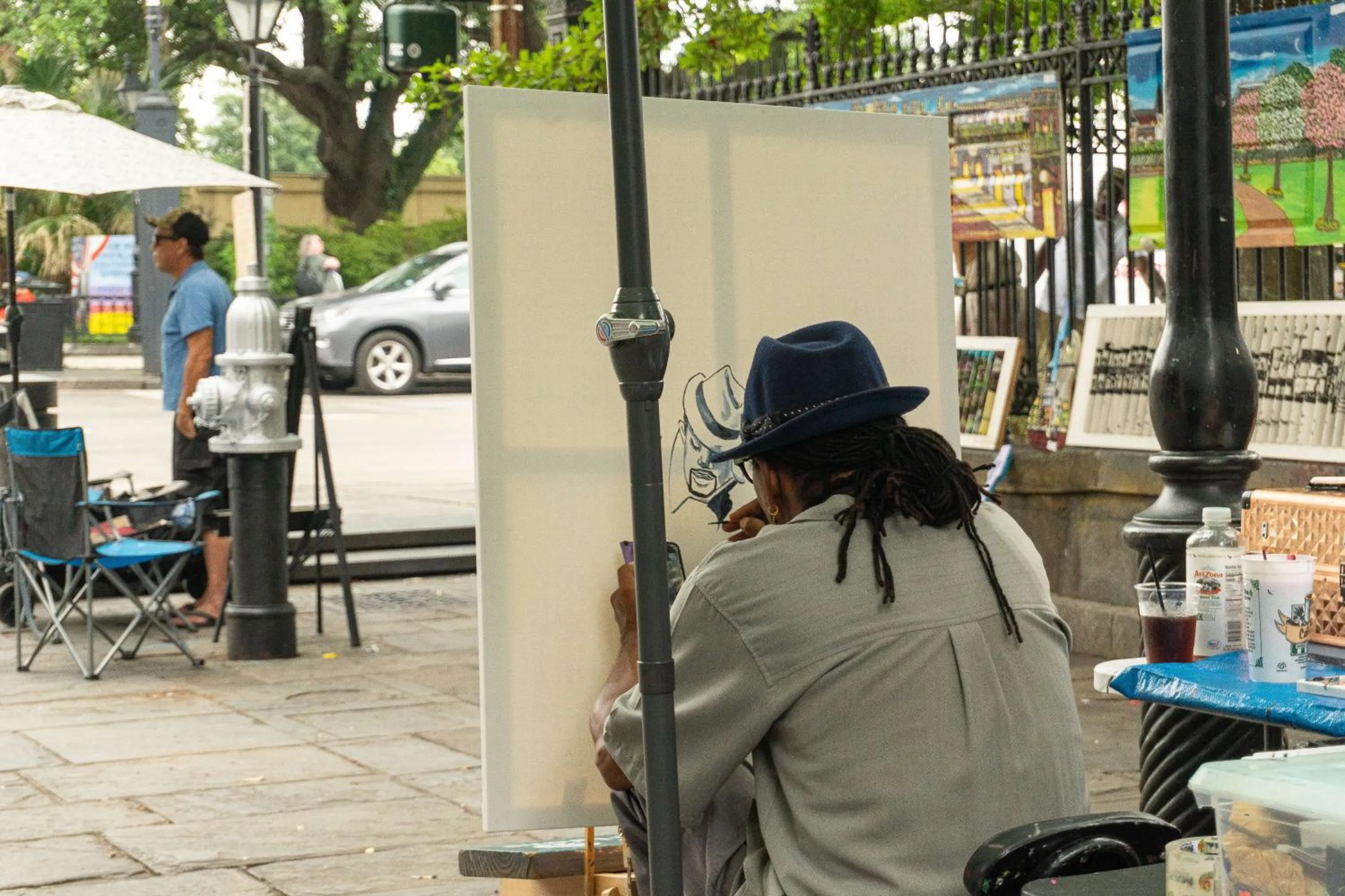 Location in Bourbon Orleans Hotel