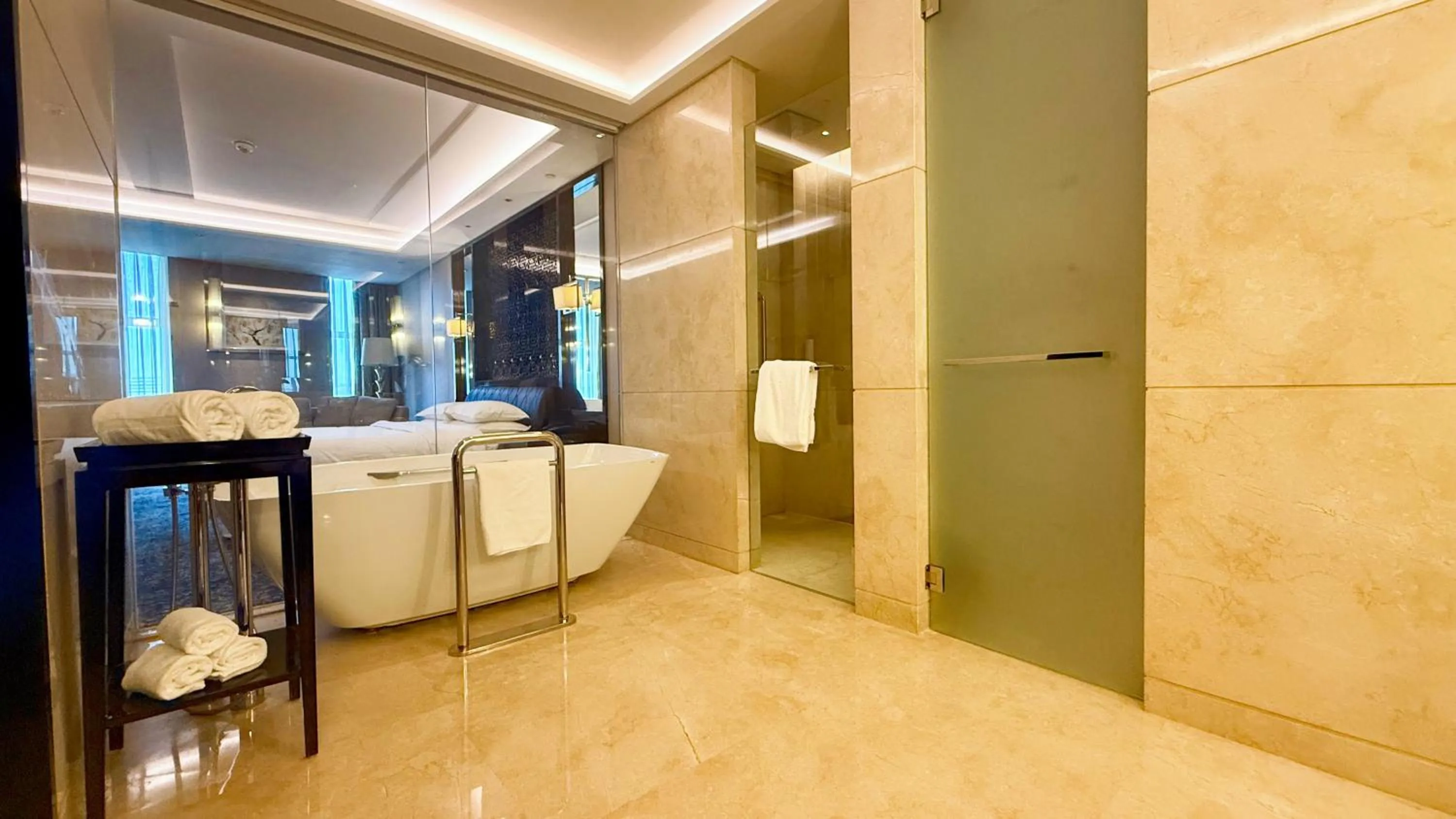 Bathroom in Sheraton Changchun Jingyuetan Hotel