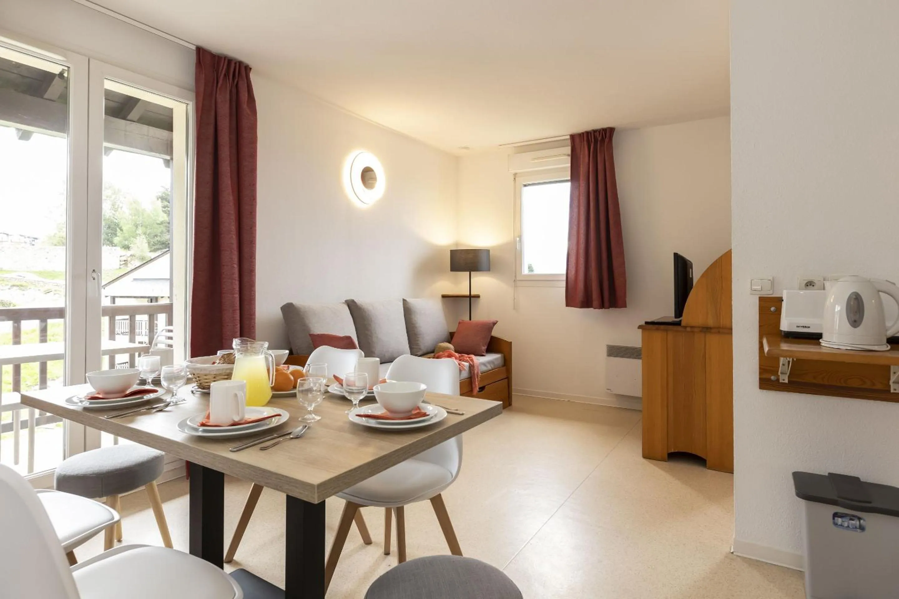 Dining area in Résidence Odalys Mille Soleils