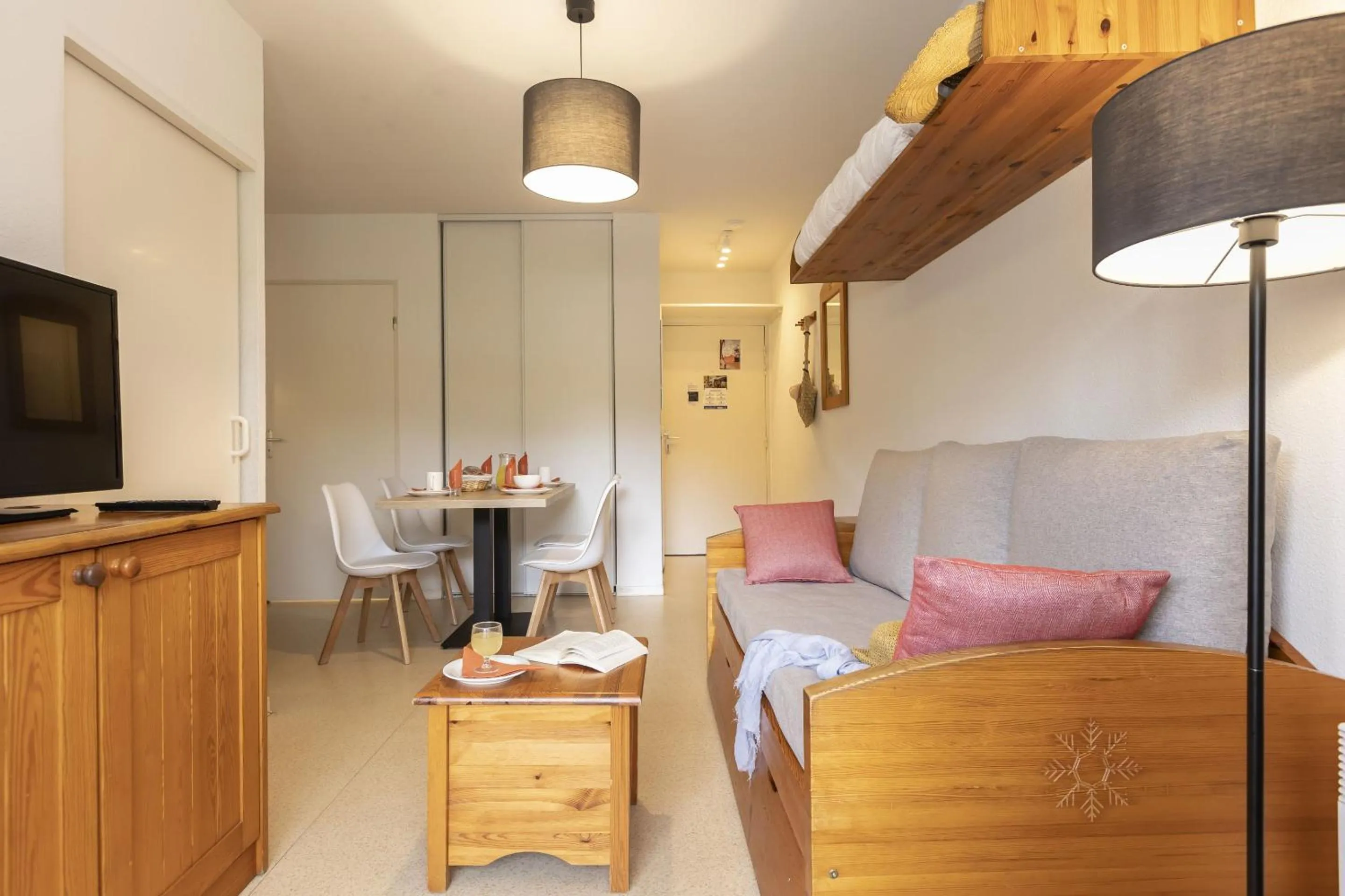 Seating area in Résidence Odalys Mille Soleils