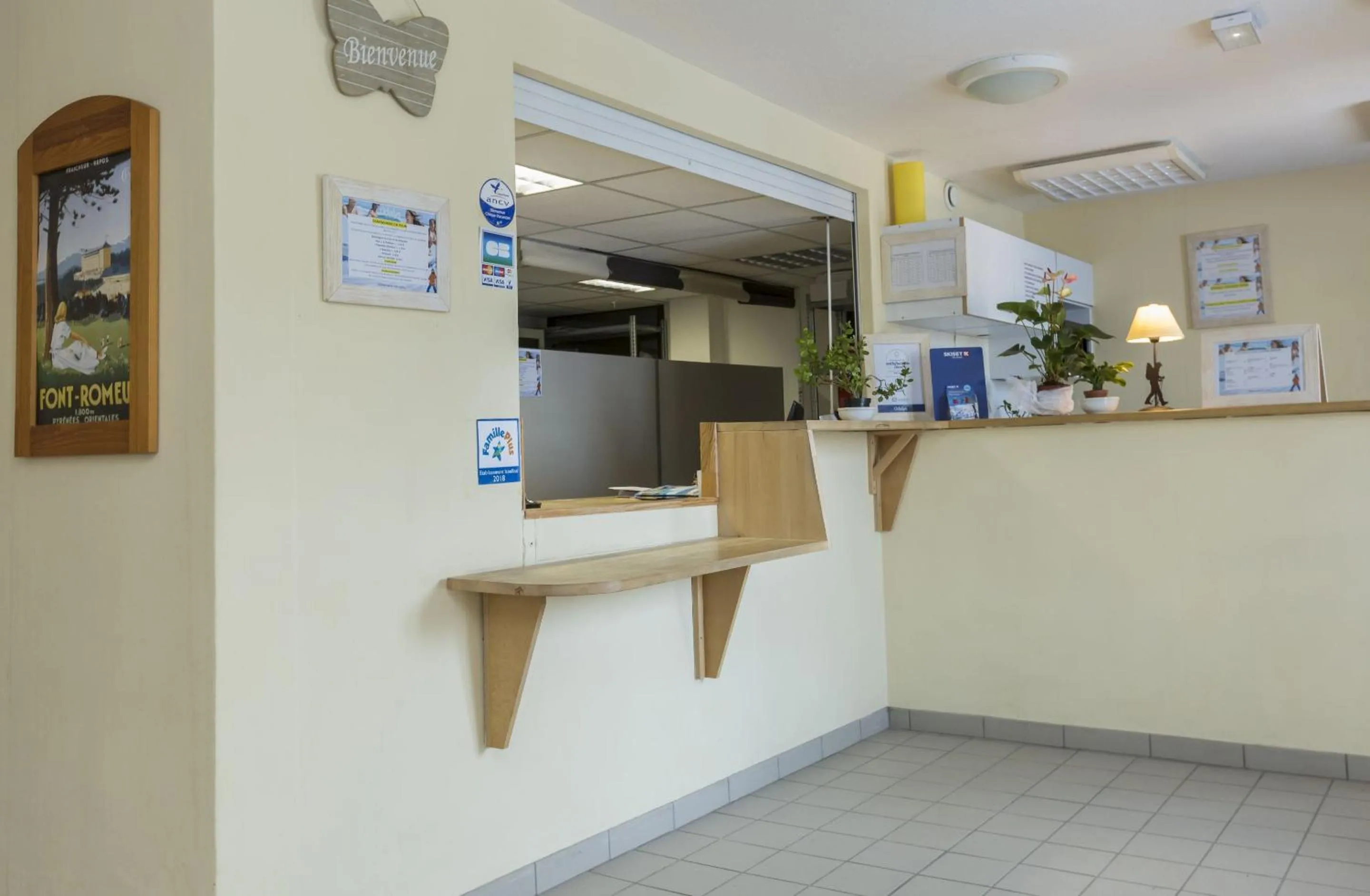 Lobby or reception in Résidence Odalys Mille Soleils