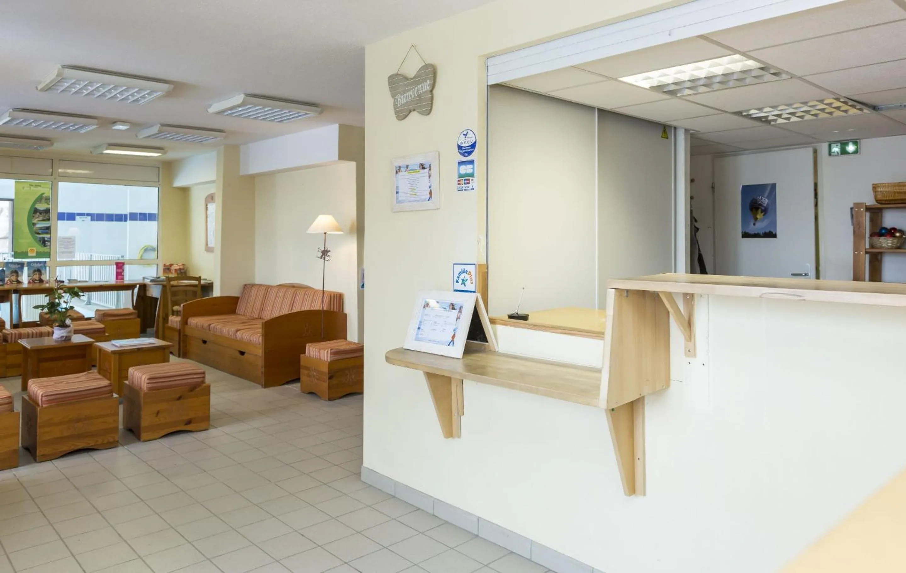 Lobby or reception in Résidence Odalys Mille Soleils