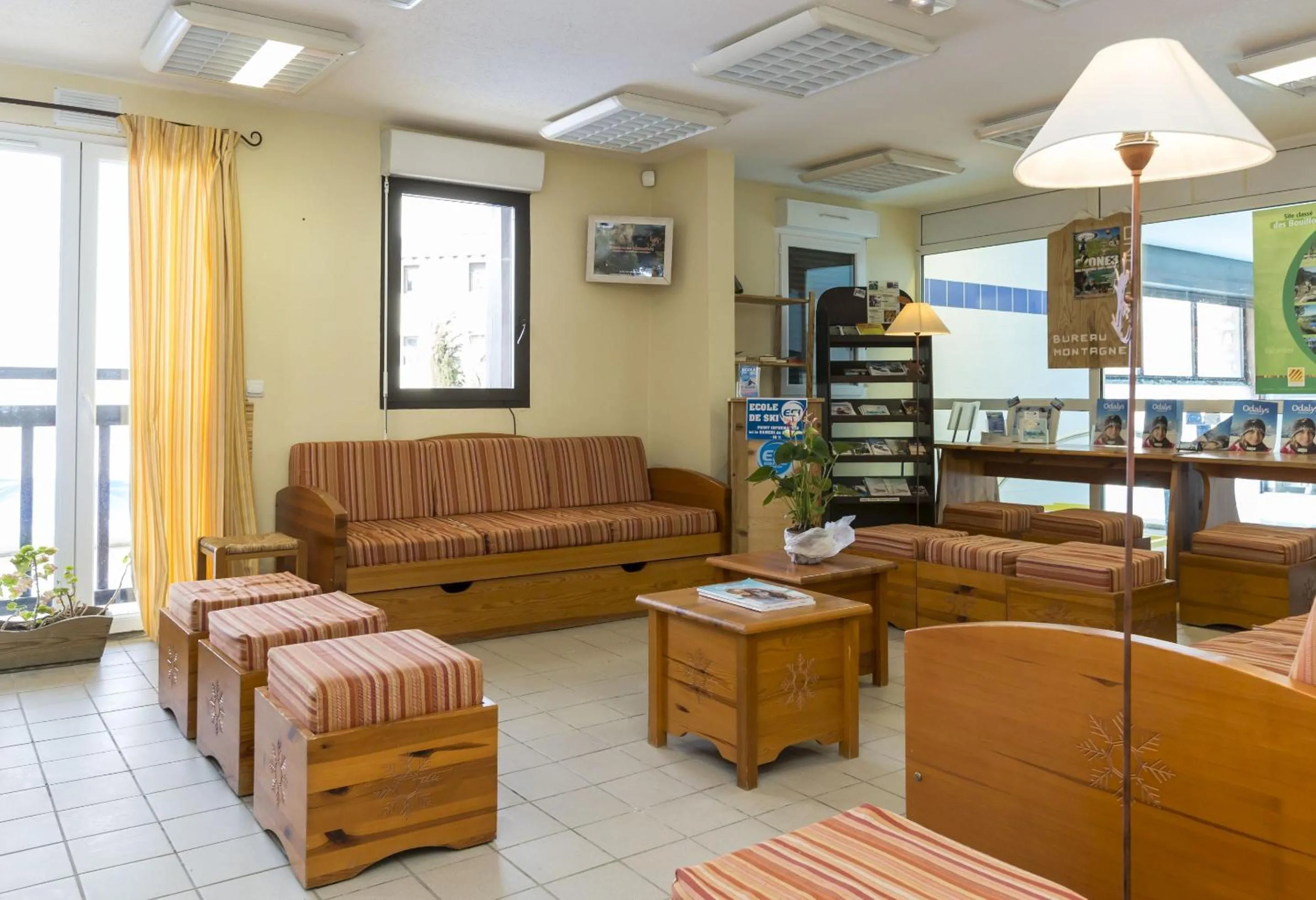 Lobby or reception in Résidence Odalys Mille Soleils