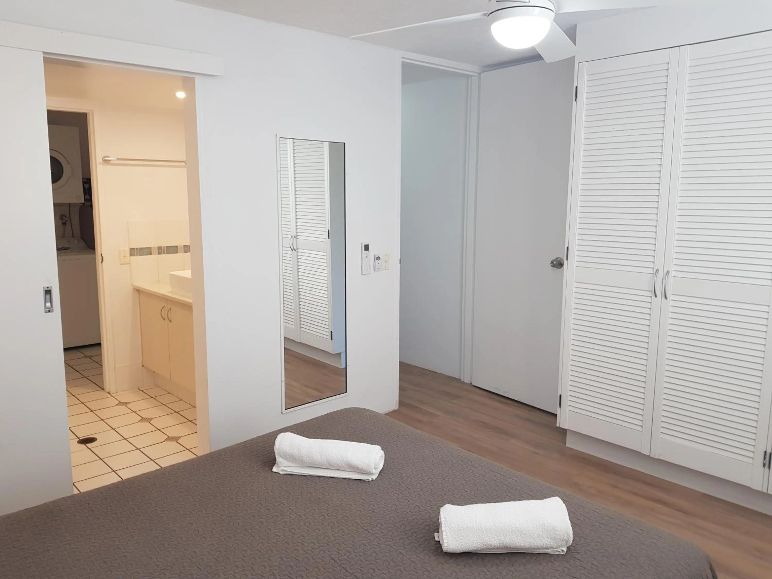 Bedroom in Casablanca Beachfront Apartments