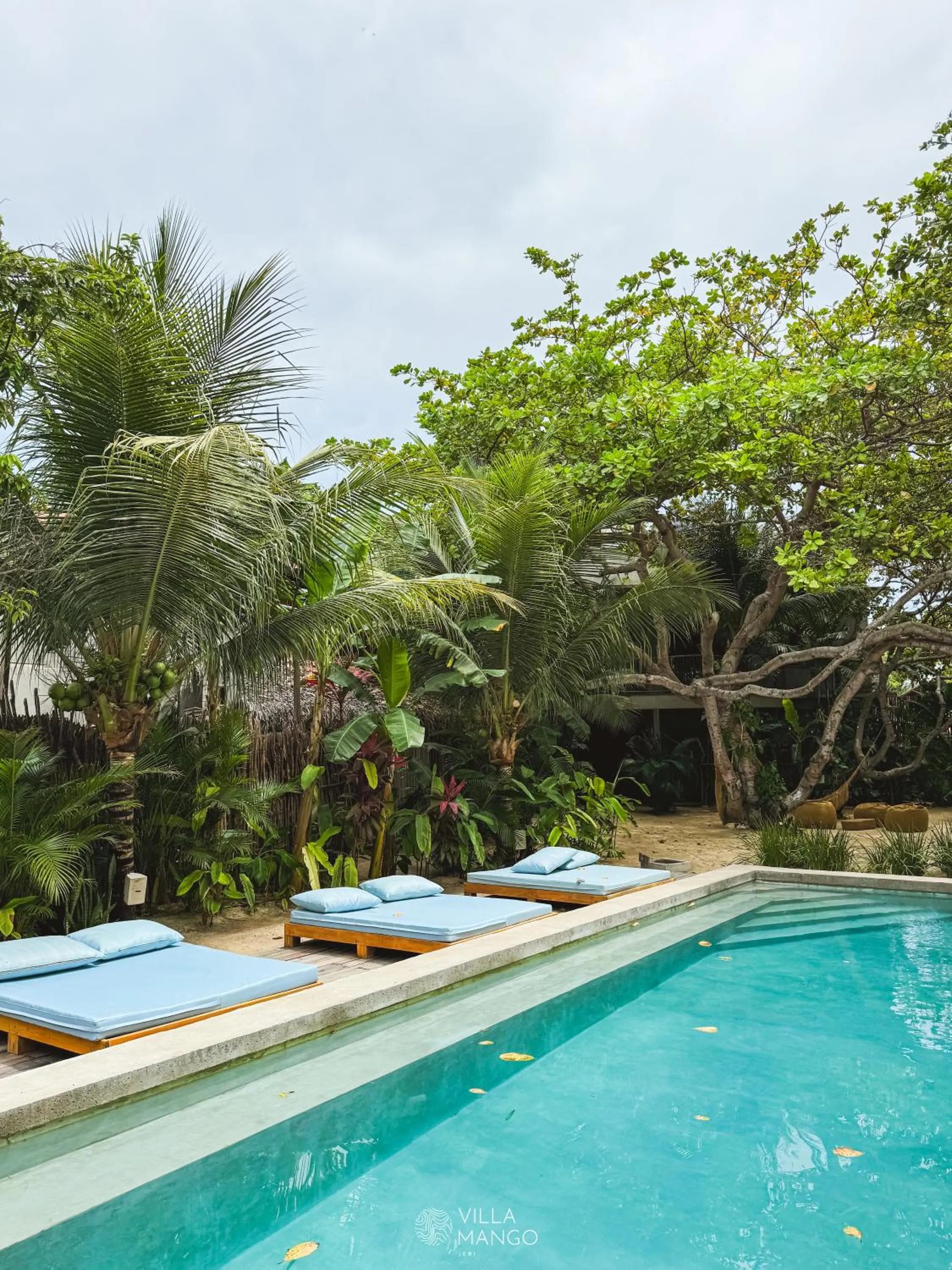 Pool view in Villa Mango Jeri