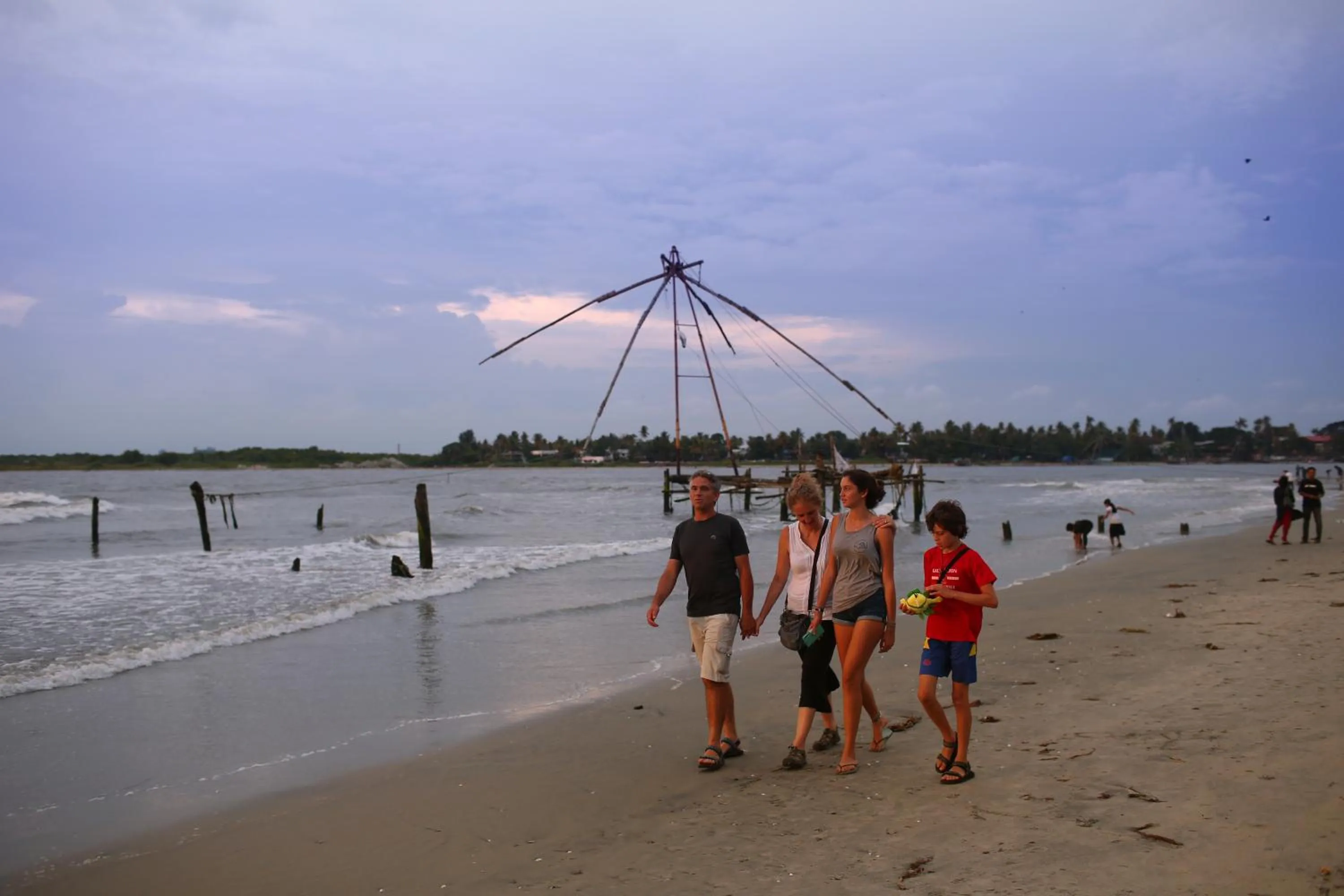 People in Eighth Bastion Fort Kochi - A CGH Earth Experience