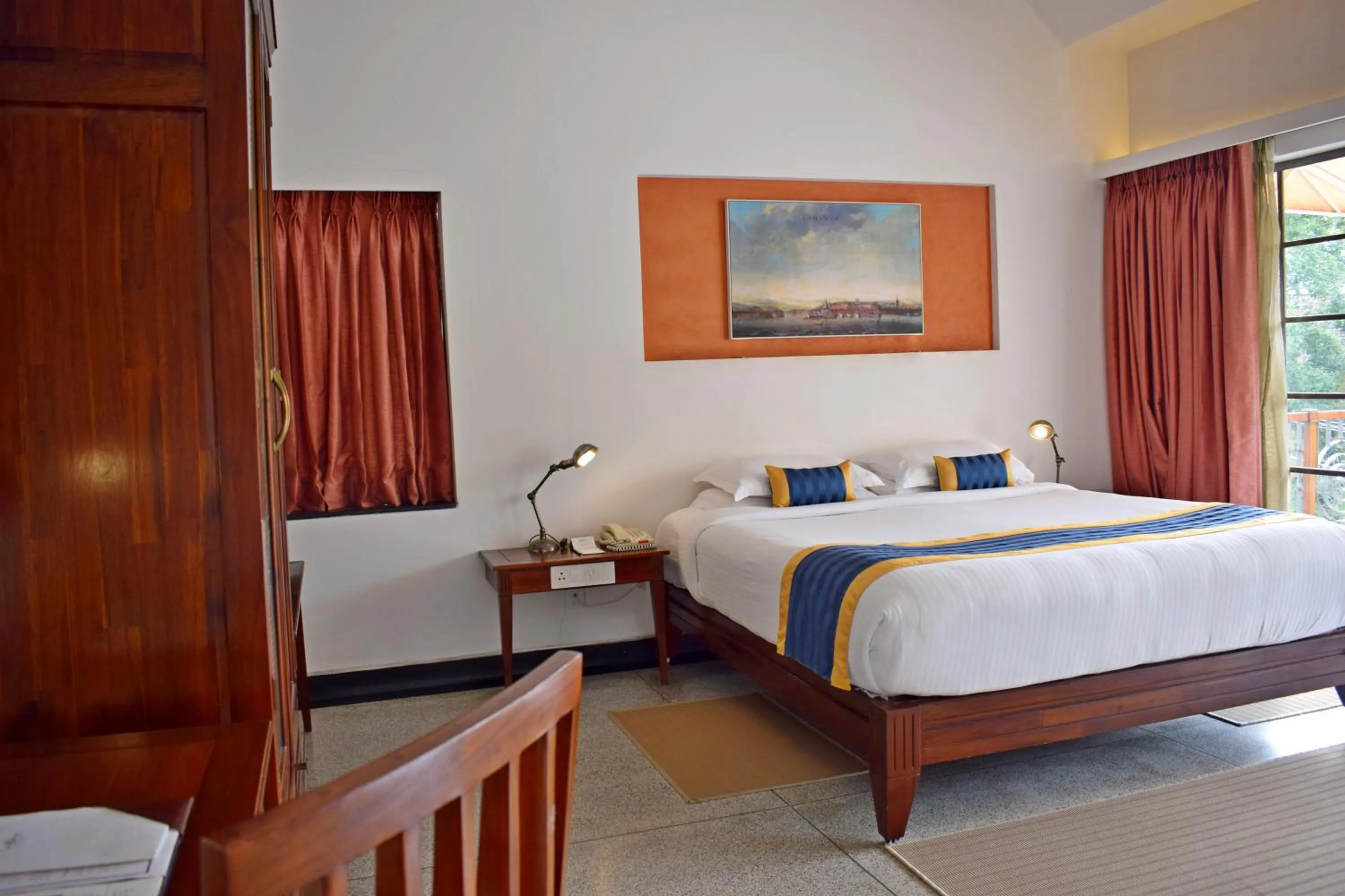 Bed in Eighth Bastion Fort Kochi - A CGH Earth Experience