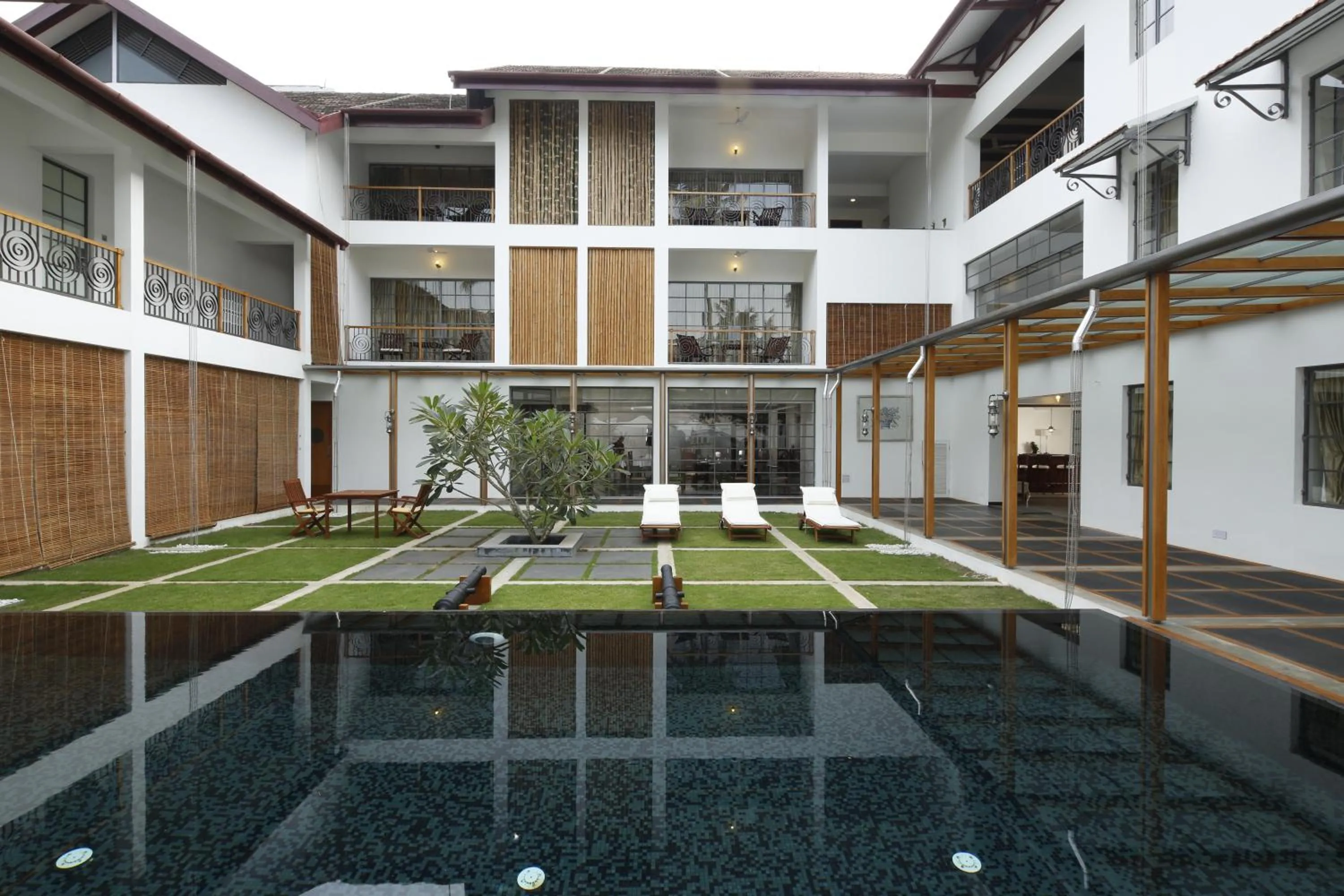 Swimming pool in Eighth Bastion Fort Kochi - A CGH Earth Experience