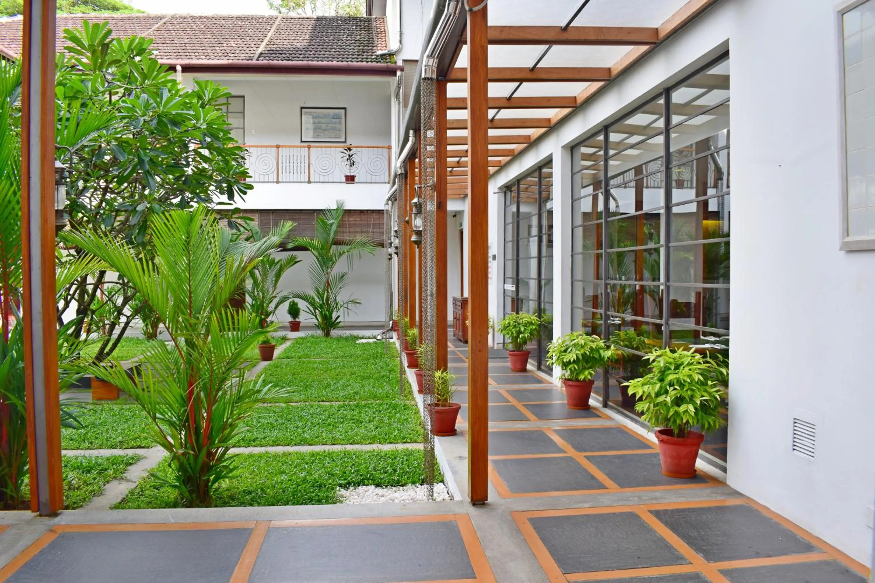 Facade/entrance in Eighth Bastion Fort Kochi - A CGH Earth Experience