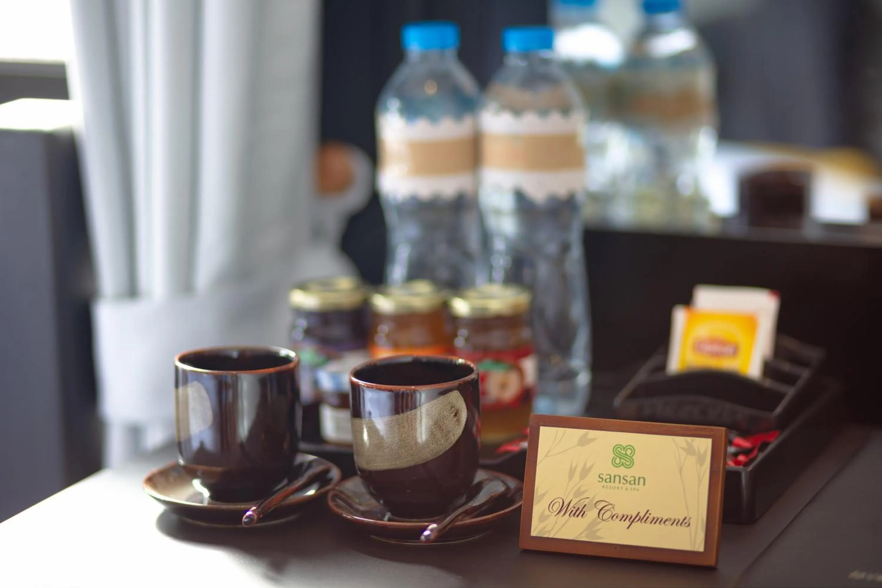 Coffee/tea facilities in Sansan Resort