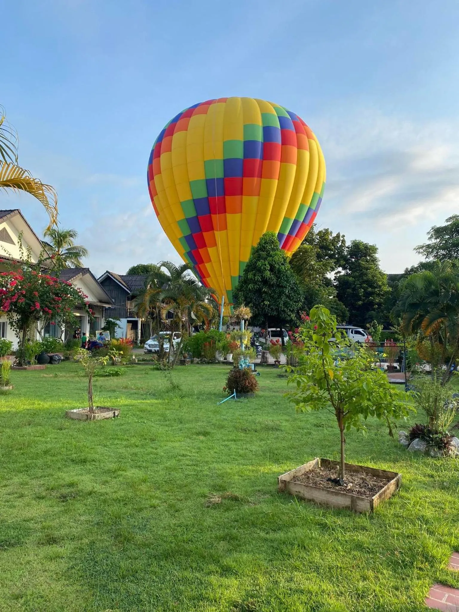 Garden view in Sansan Resort