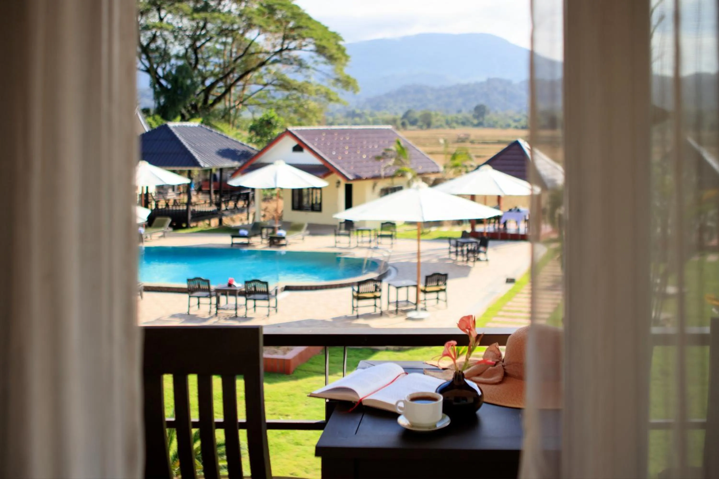 Mountain view in Sansan Resort