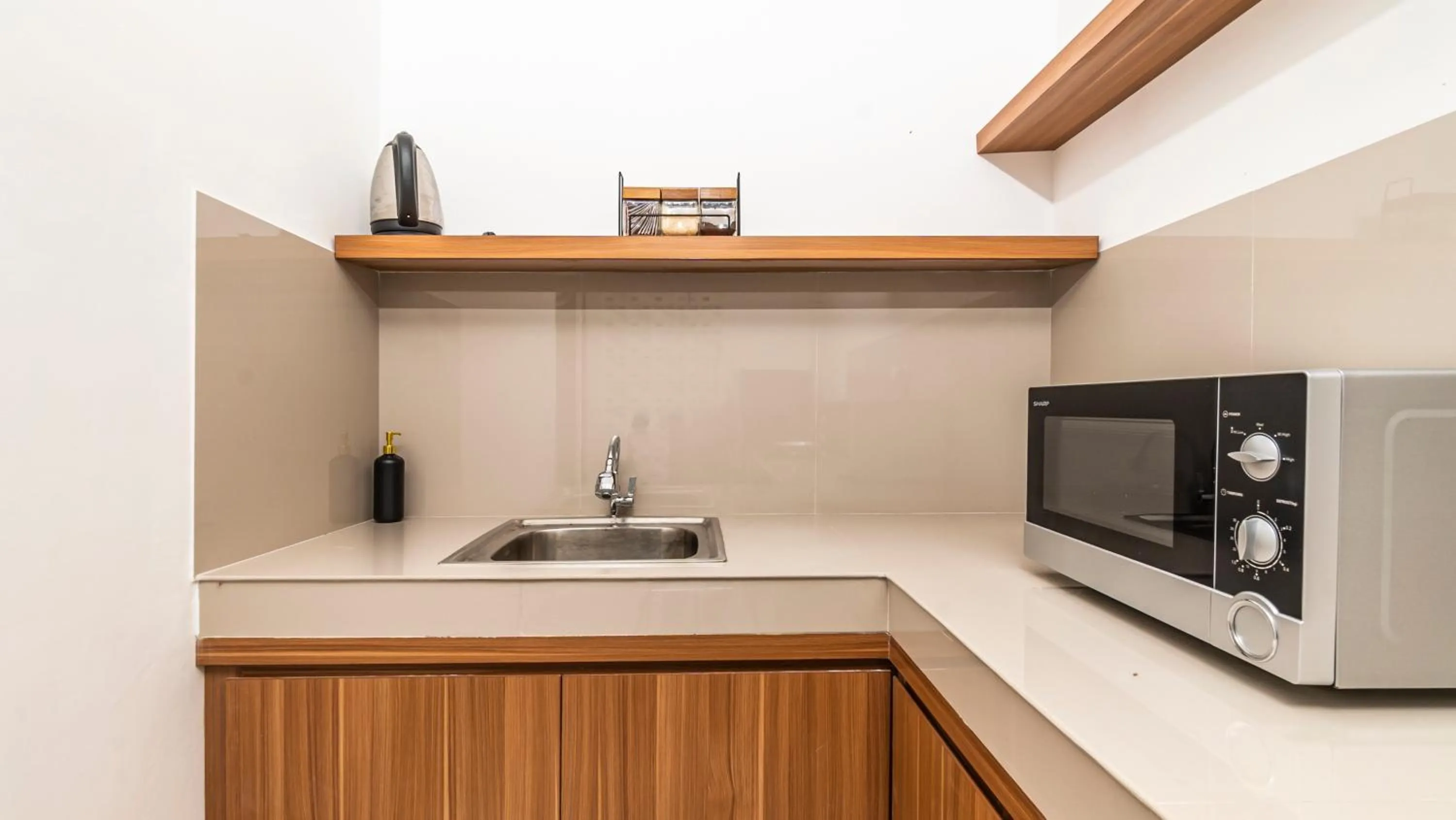 Kitchen or kitchenette in Putih DCarik Ubud