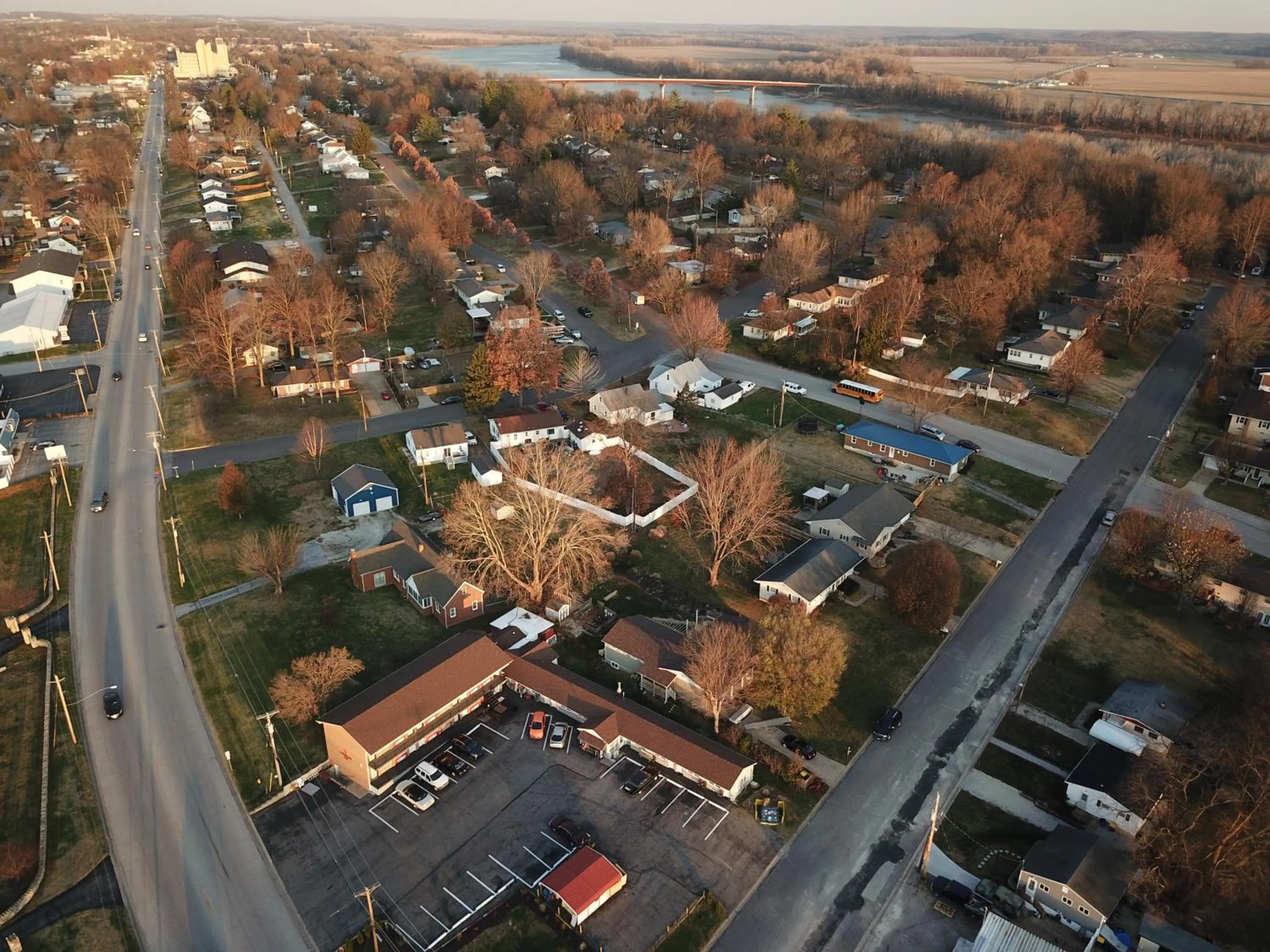 Property building in American Inn