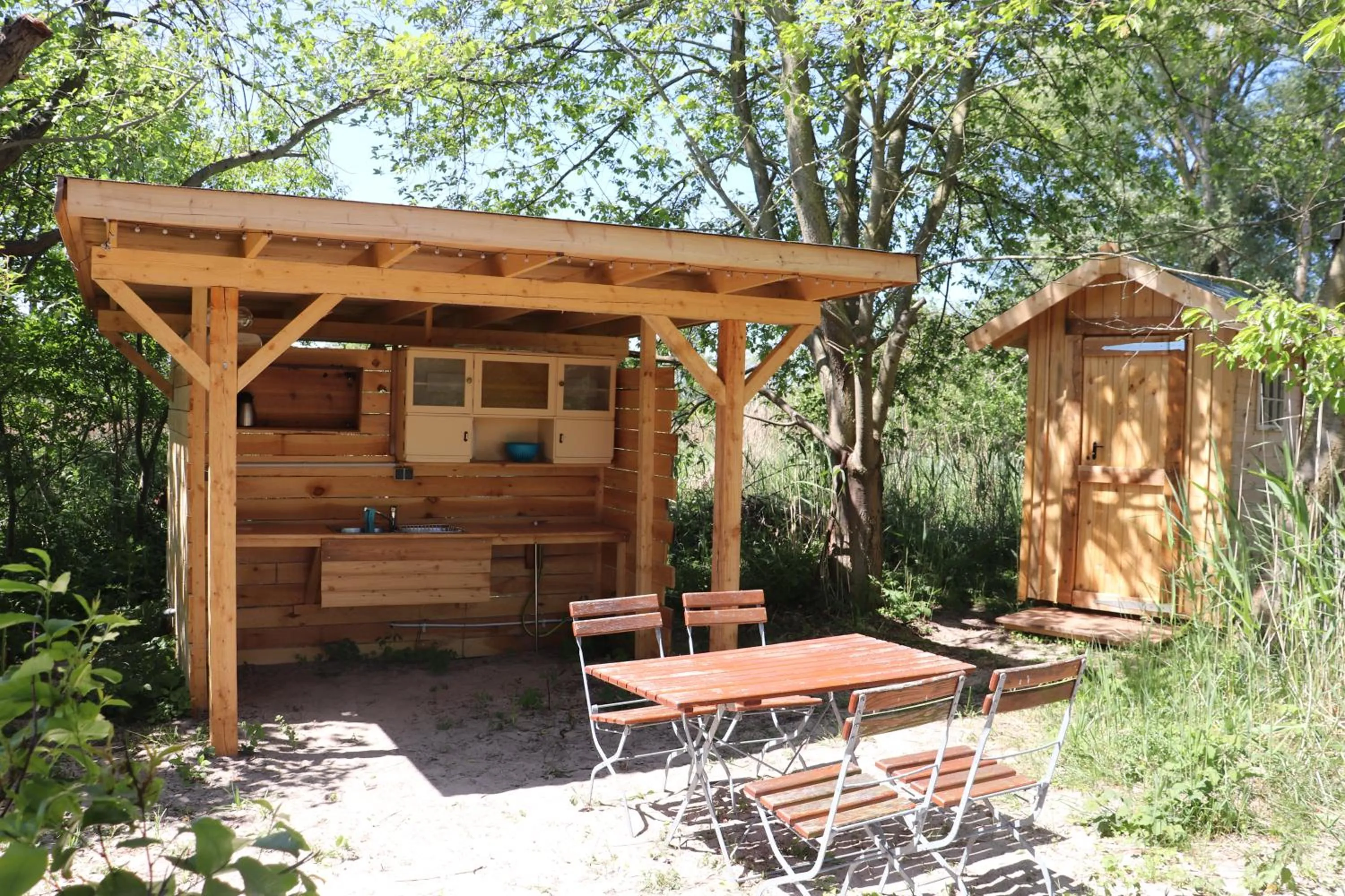 Kitchen or kitchenette in Halbinsel Resort Peenemünde
