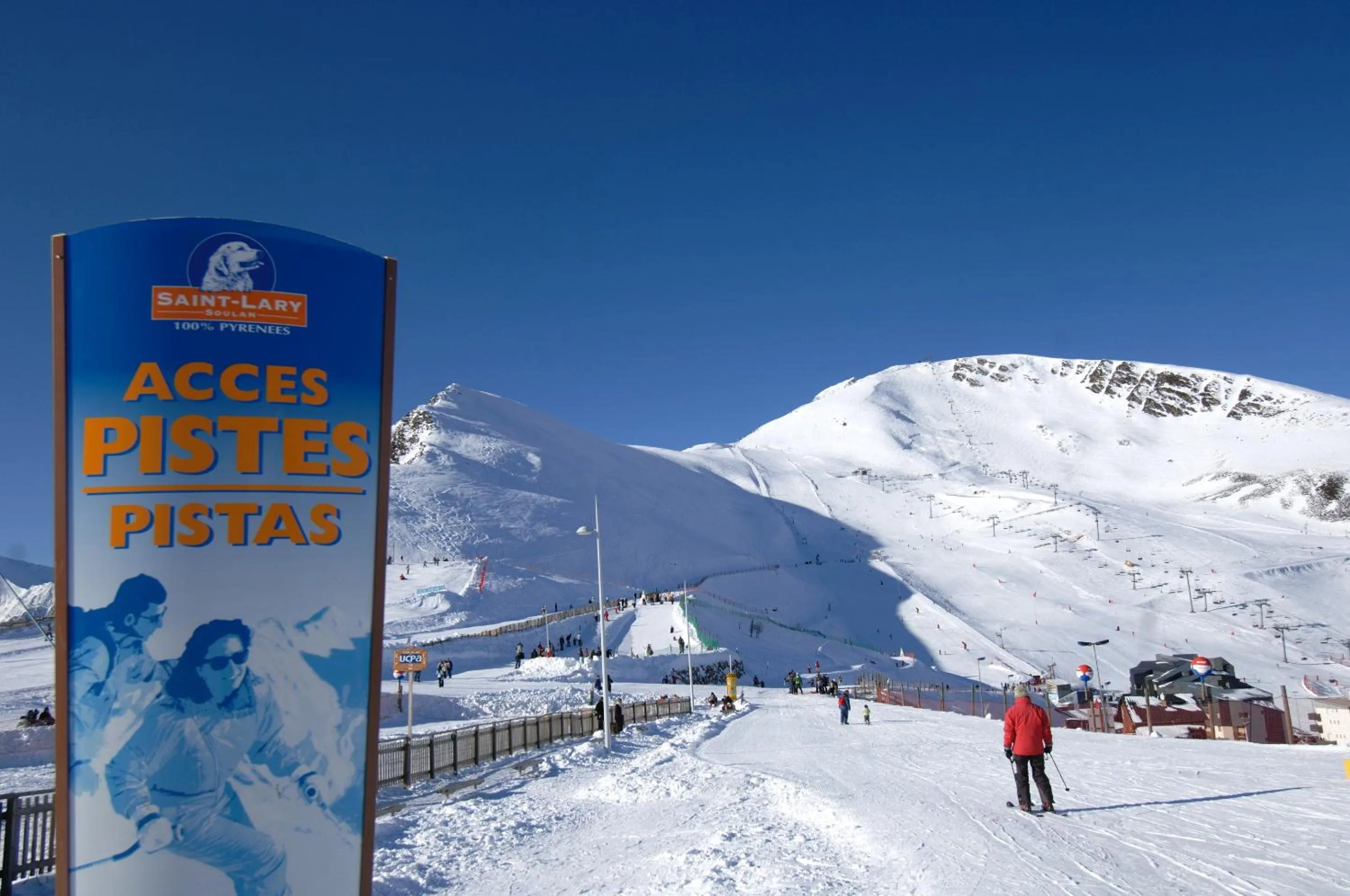 Skiing in Résidence Odalys Soleil d'Aure