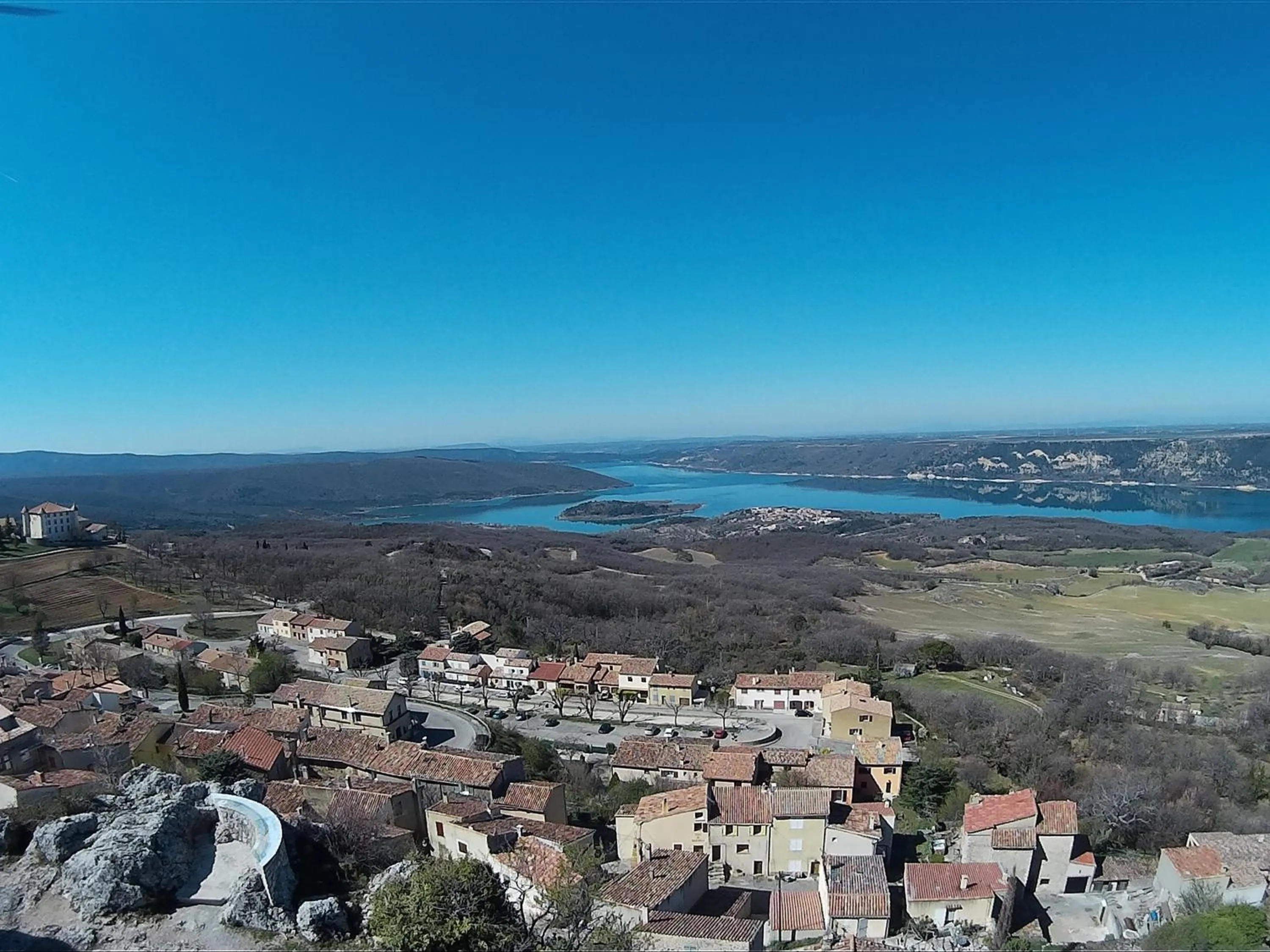 Bird's eye view in Le Bosquet