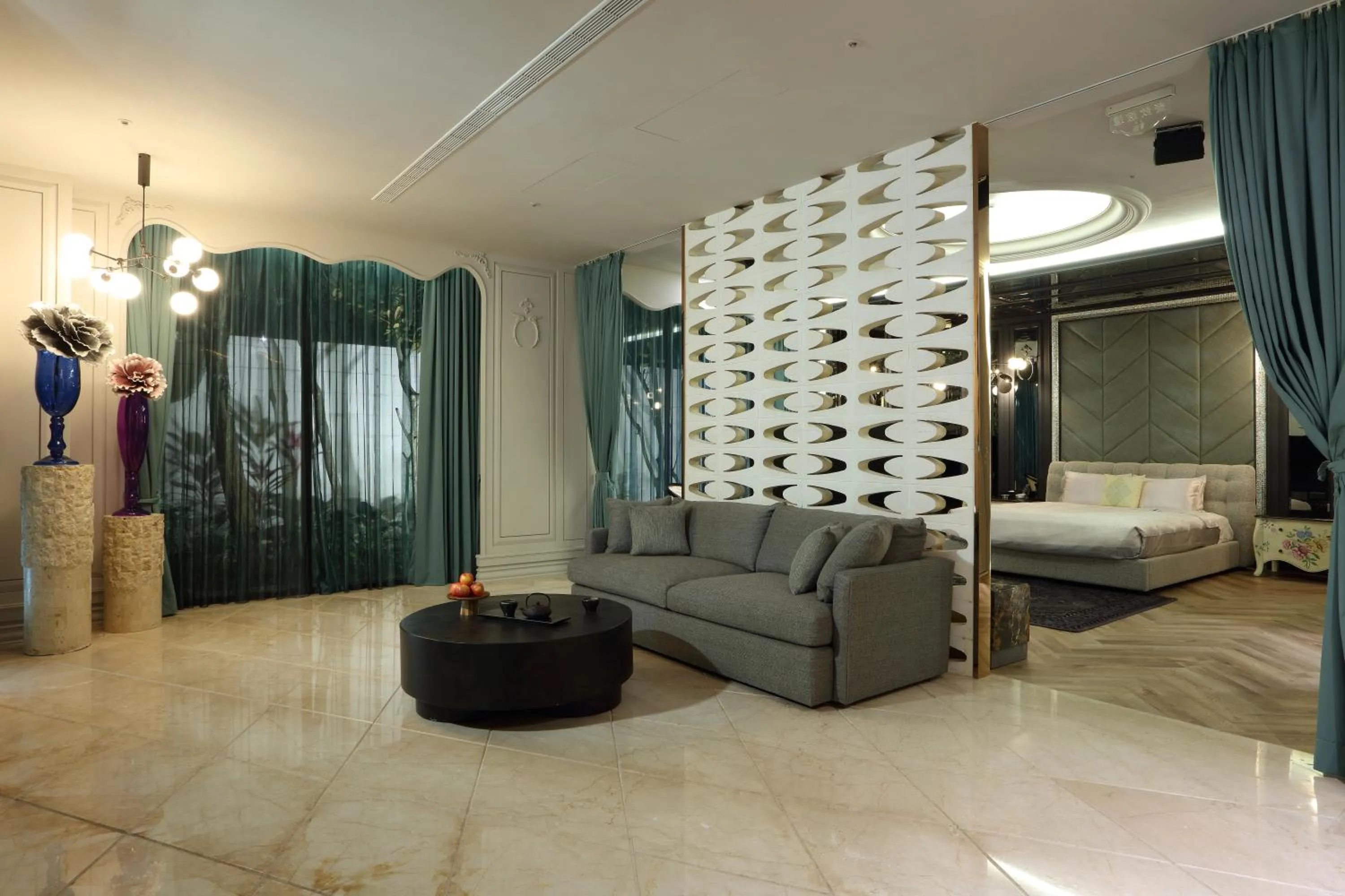 Bed in 沐蘭精品旅館-台北大直館 Mulan Boutique Hotel