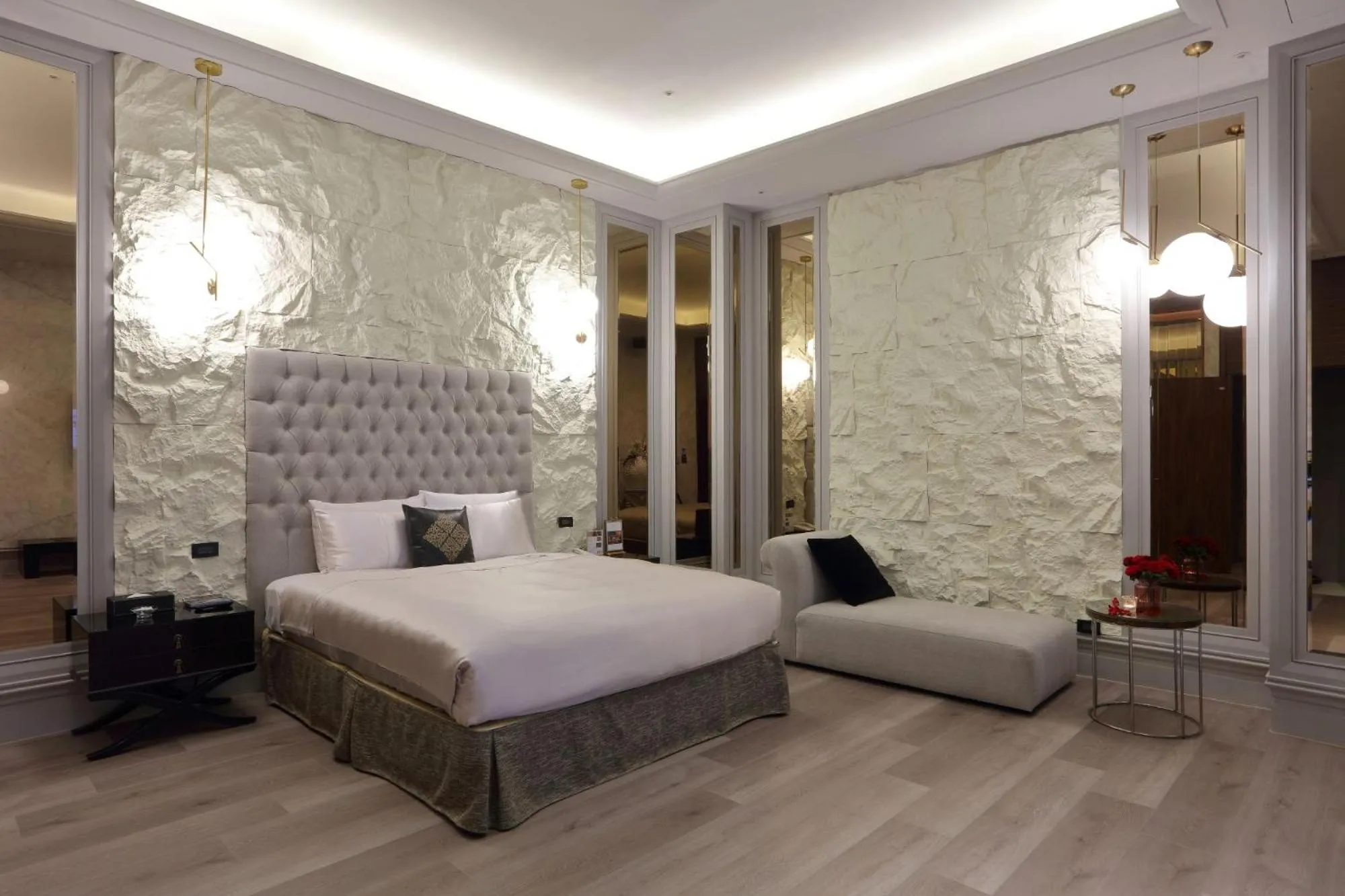 Bed in 沐蘭精品旅館-台北大直館 Mulan Boutique Hotel