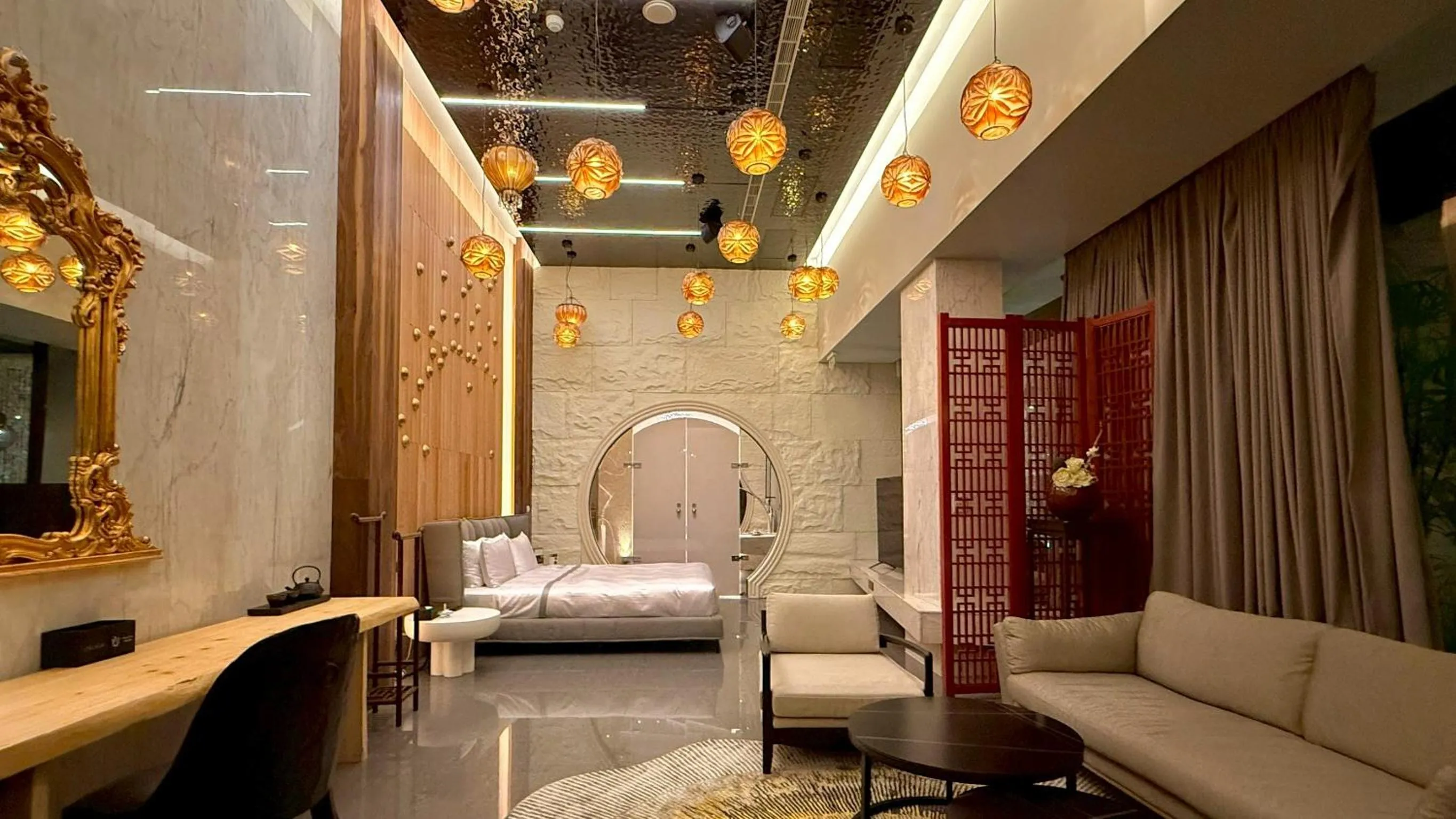 Bed in 沐蘭精品旅館-台北大直館 Mulan Boutique Hotel