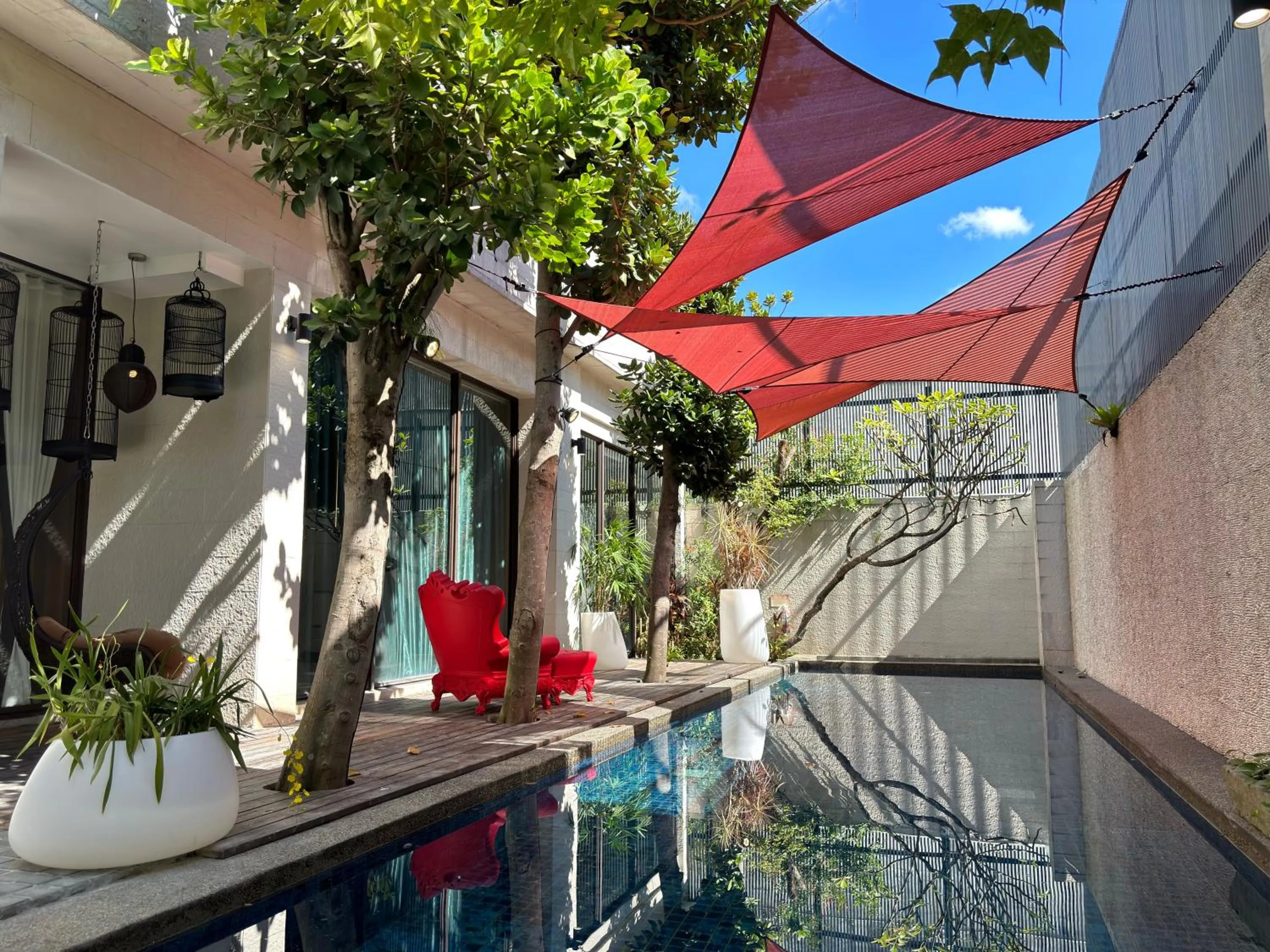 Pool view in 台北沐蘭精品旅館 大直館