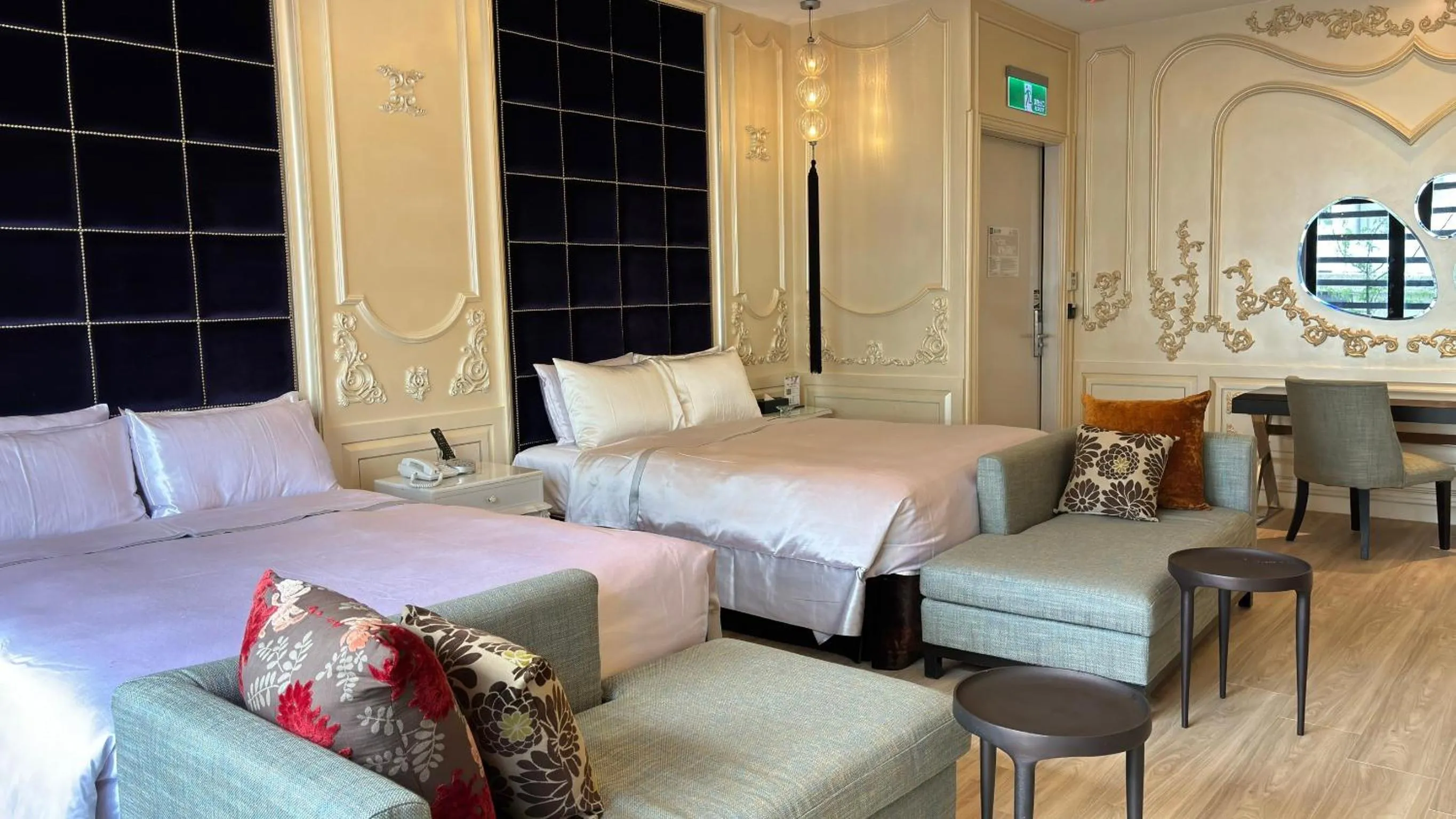 Bed in 沐蘭精品旅館-台北大直館 Mulan Boutique Hotel