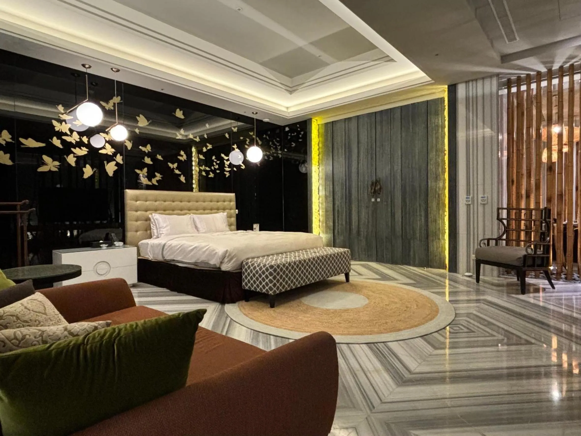 Bed in 沐蘭精品旅館-台北大直館 Mulan Boutique Hotel