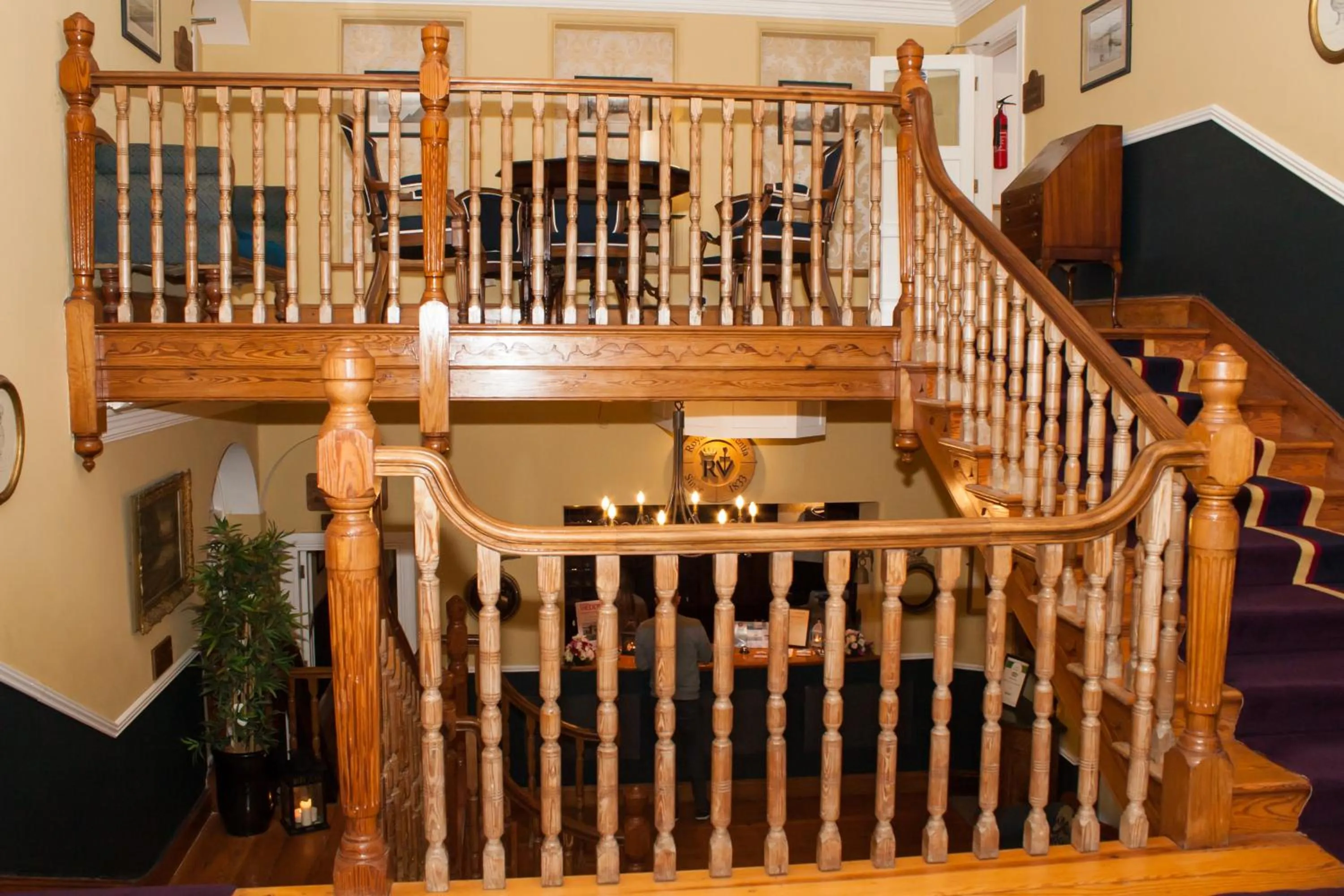 Decorative detail in Royal Valentia Hotel