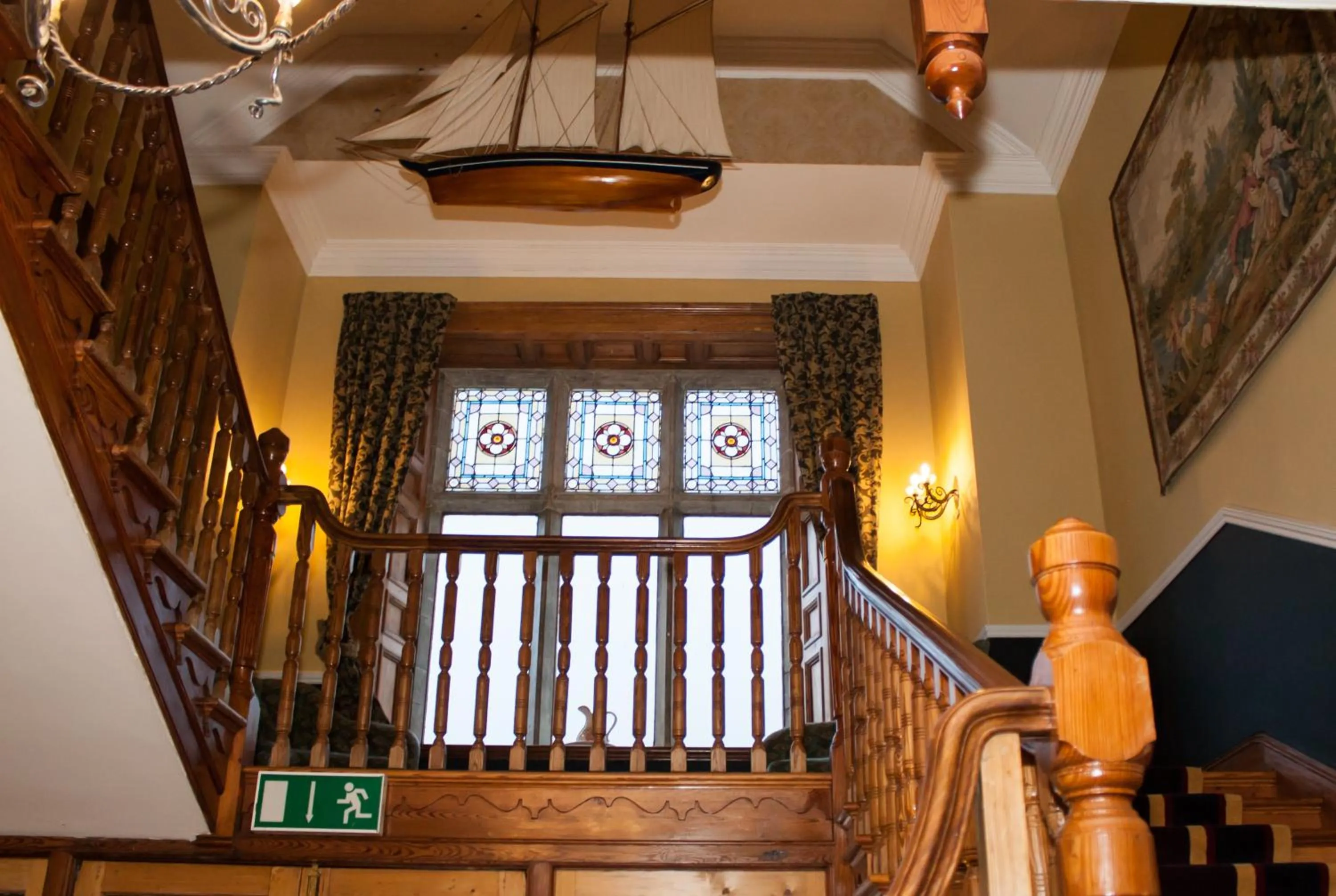Decorative detail in Royal Valentia Hotel