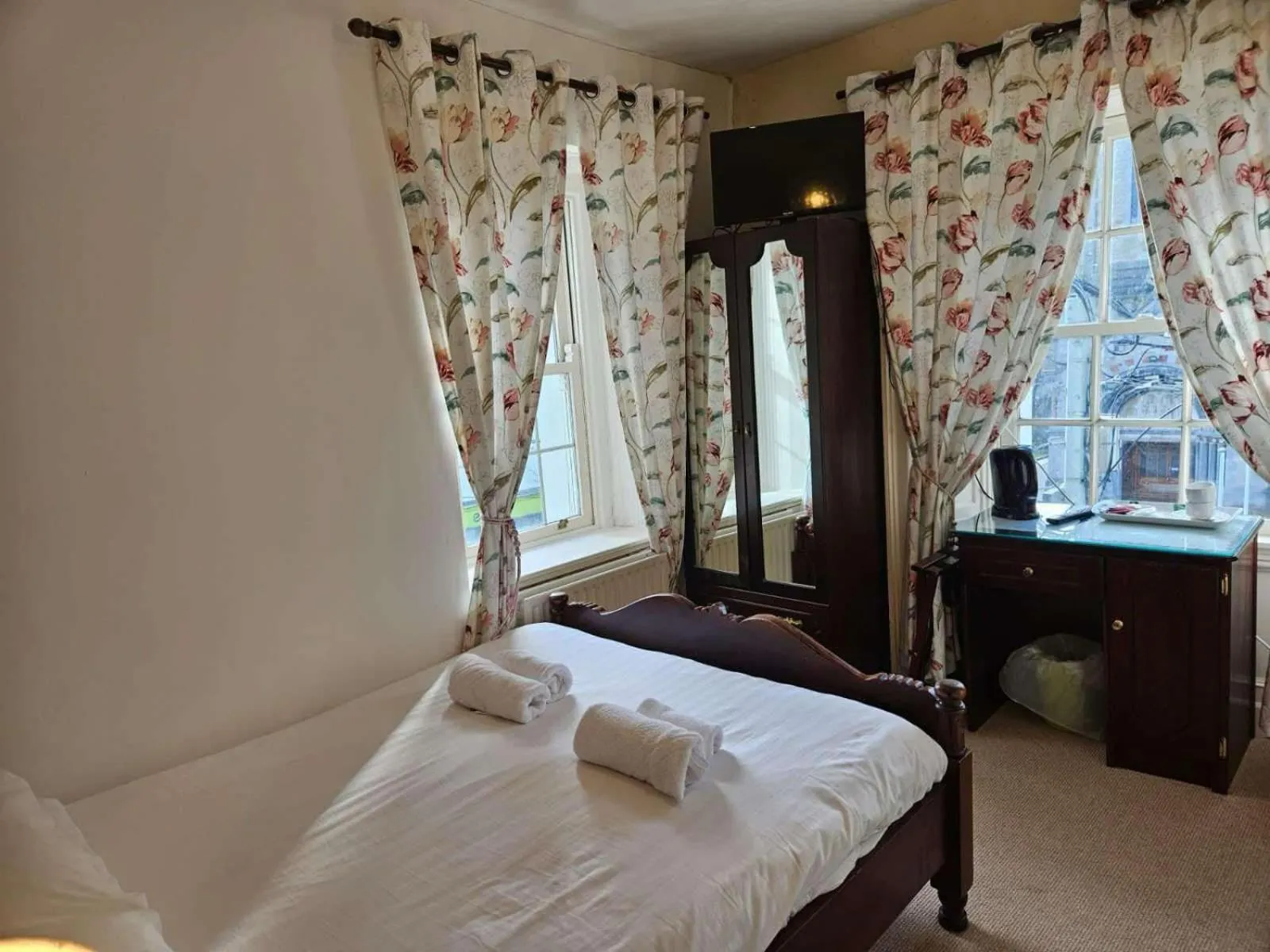 Bed in Fennessy's Hotel