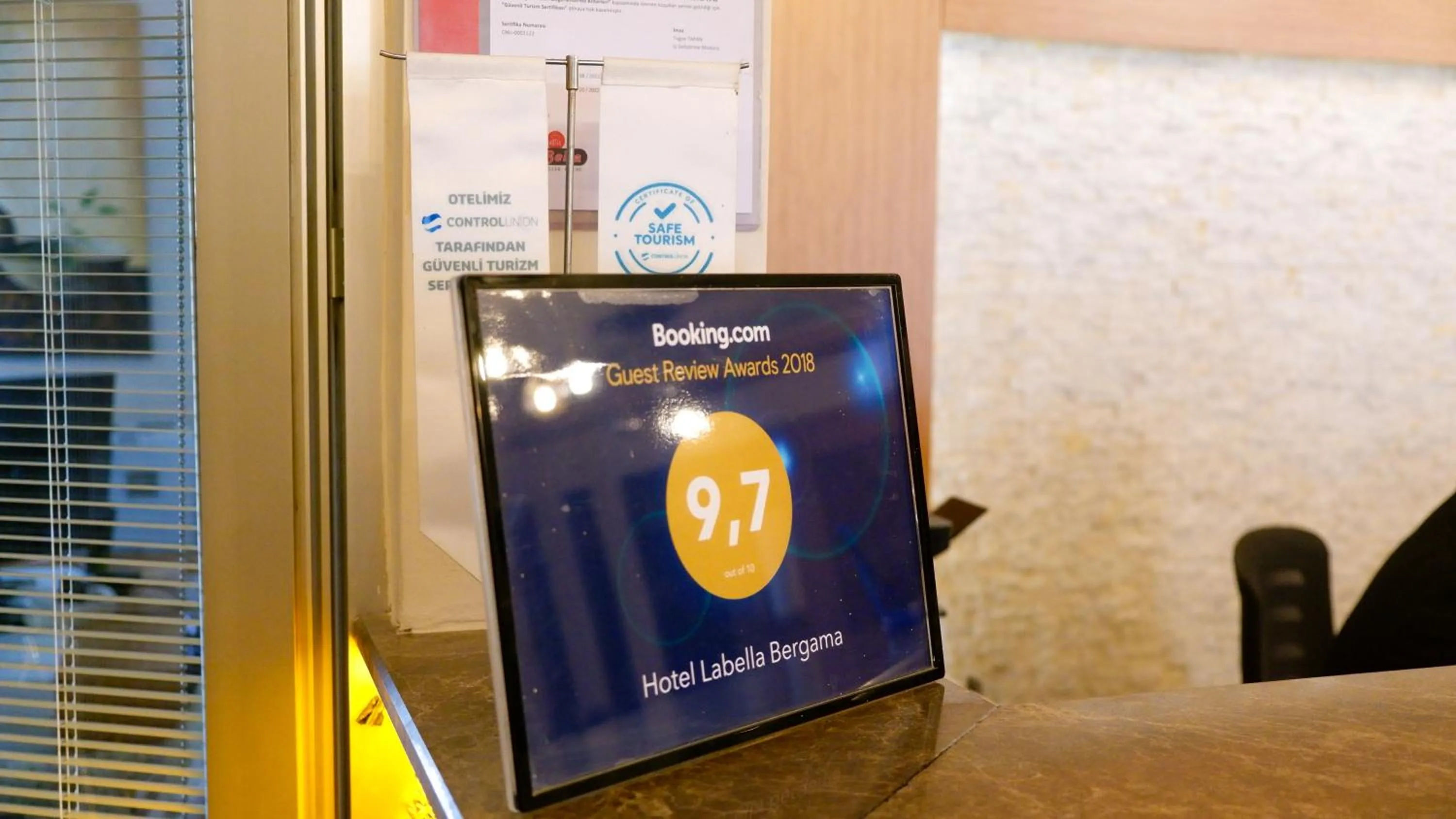 Lobby or reception in Hotel Labella Bergama