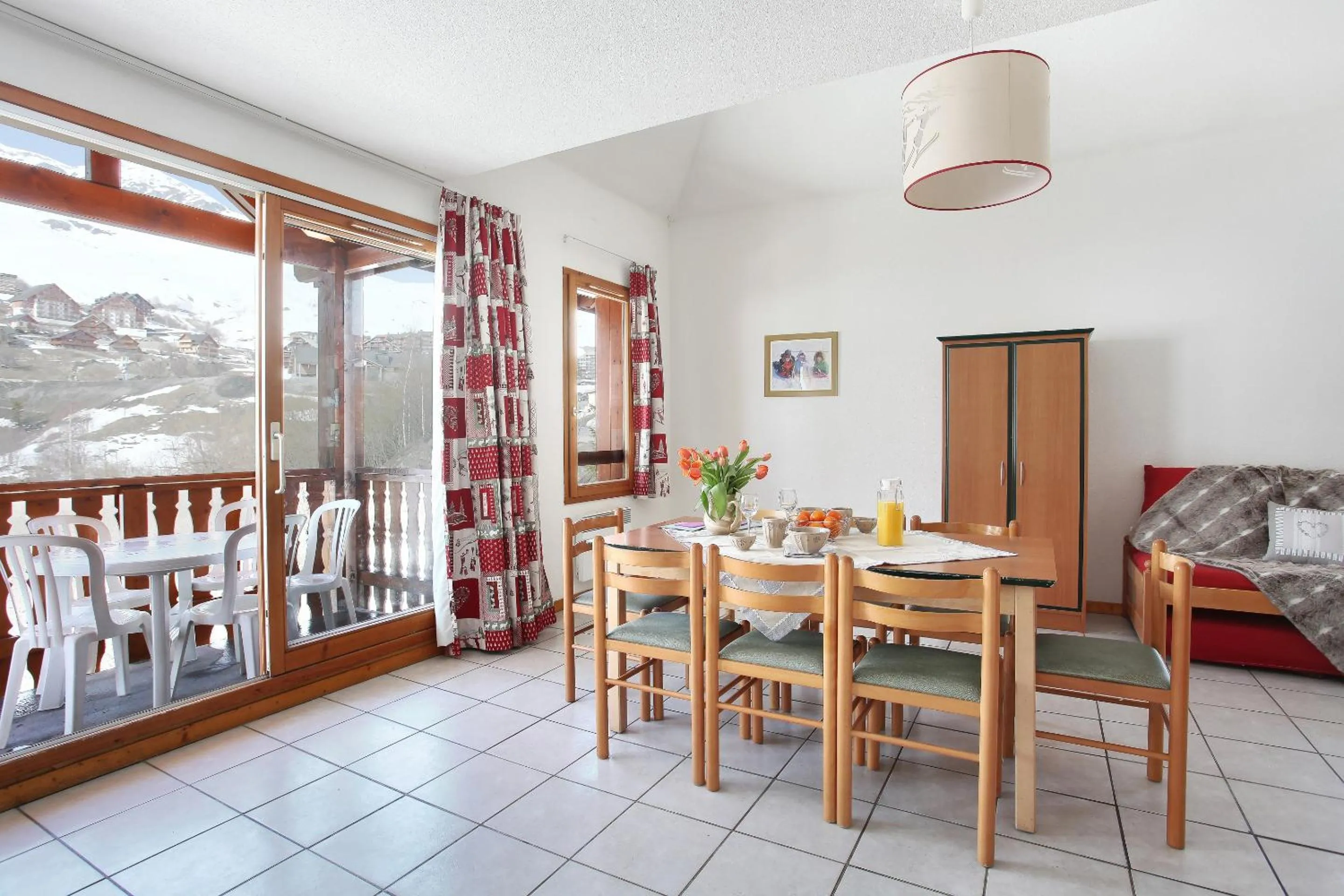 Seating area in Résidence Odalys Belle Vue