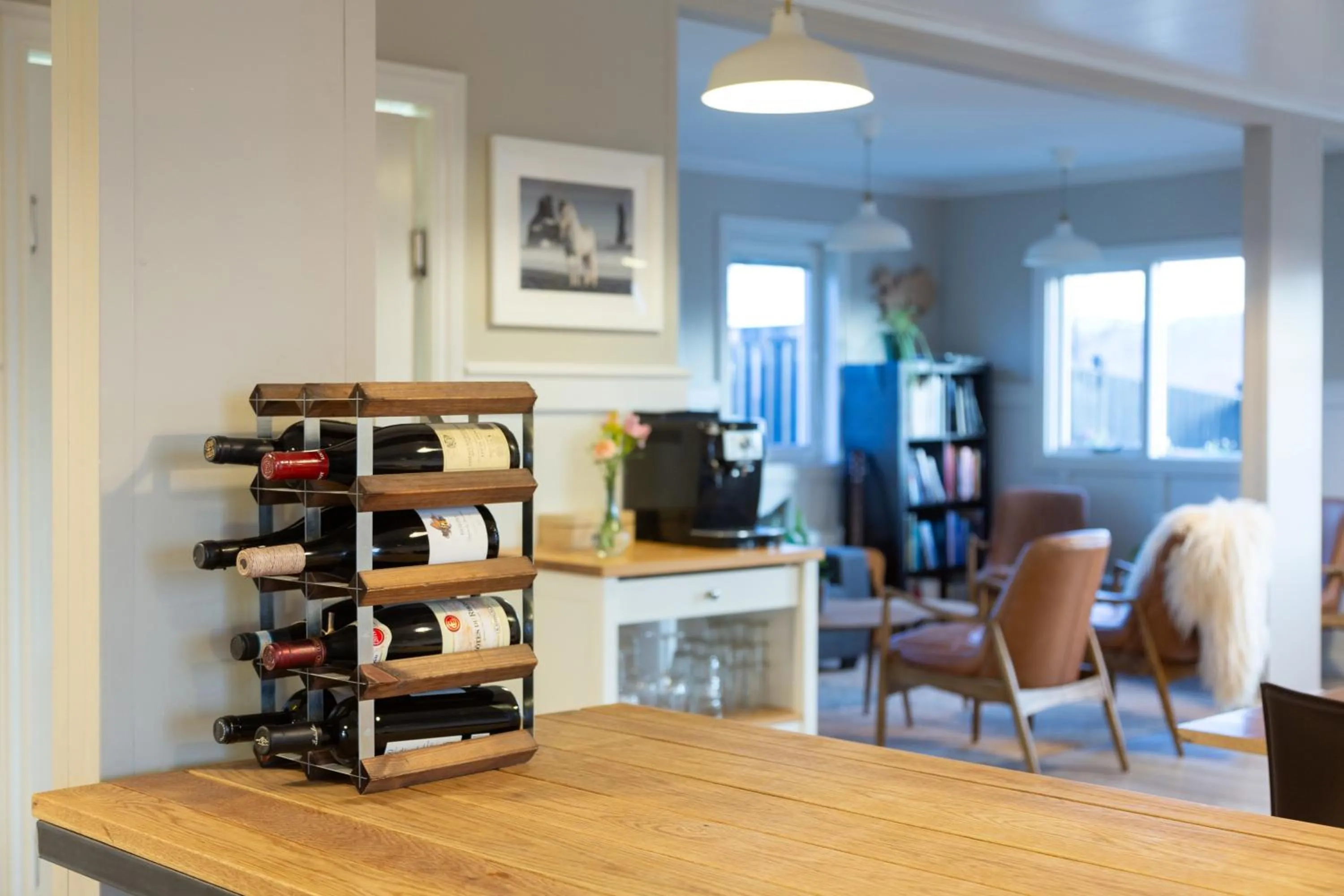 Lobby or reception in Hestaland Guesthouse Horse Farm Stay