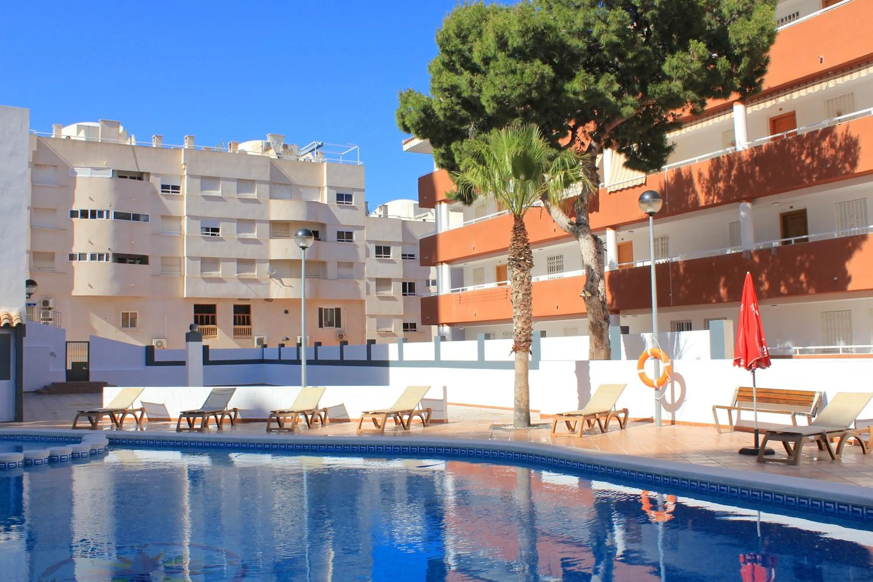 Swimming pool in La Familia Gallo Rojo