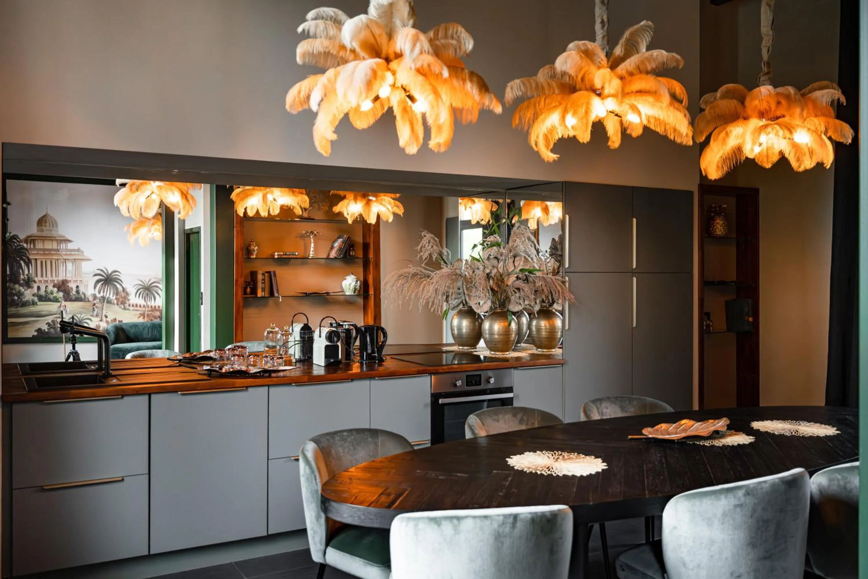 Kitchen or kitchenette in Château de Maubreuil