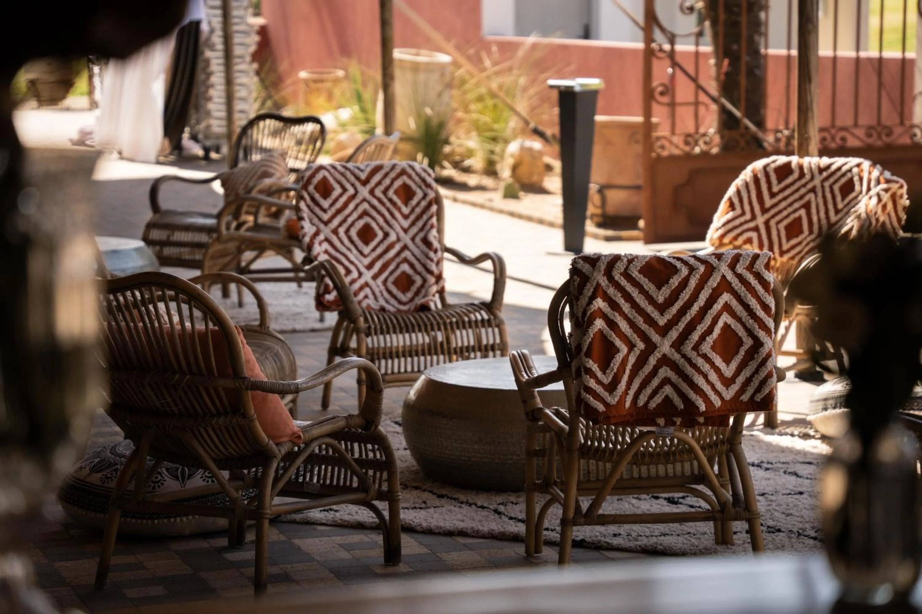 Patio in Château de Maubreuil