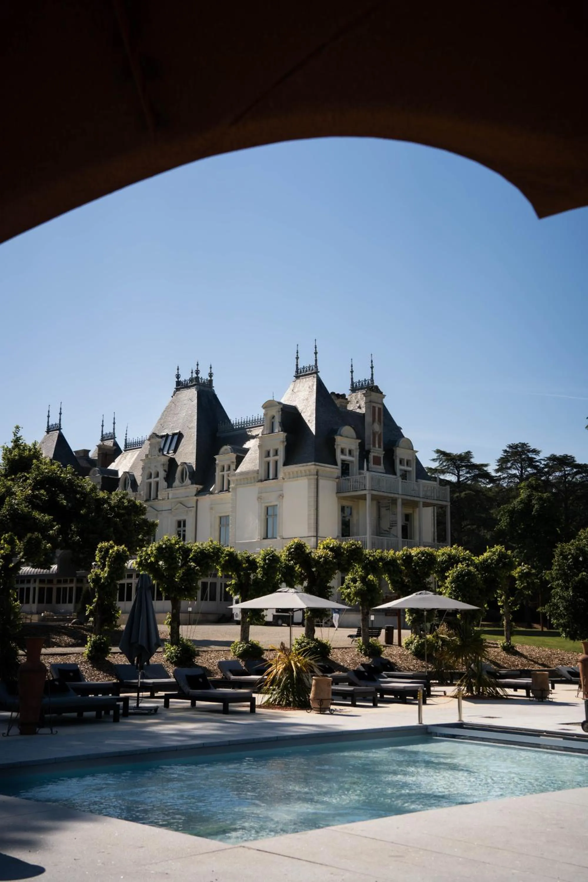Landmark view in Château de Maubreuil