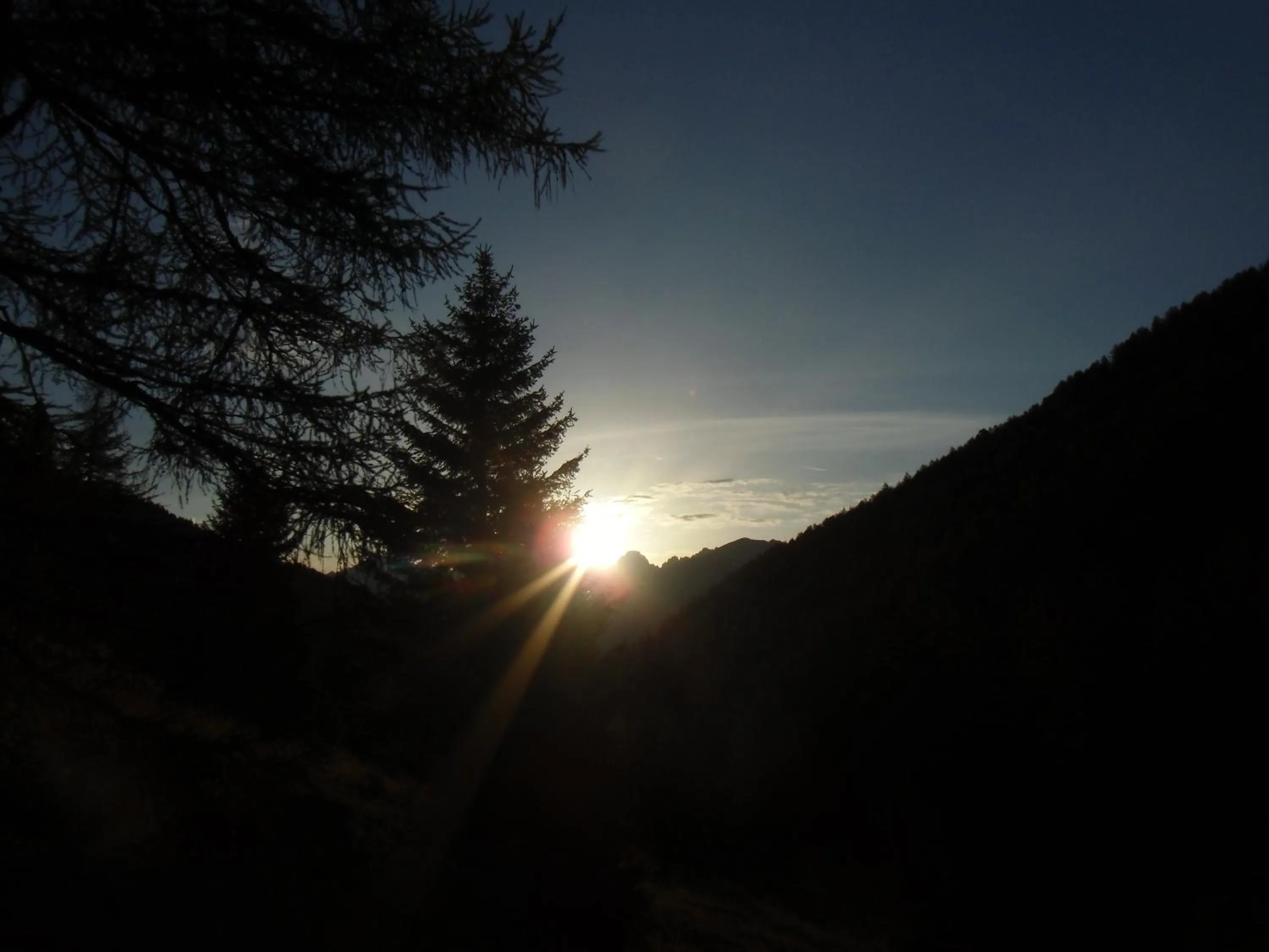 Sunrise in Locanda La Ruscoletta