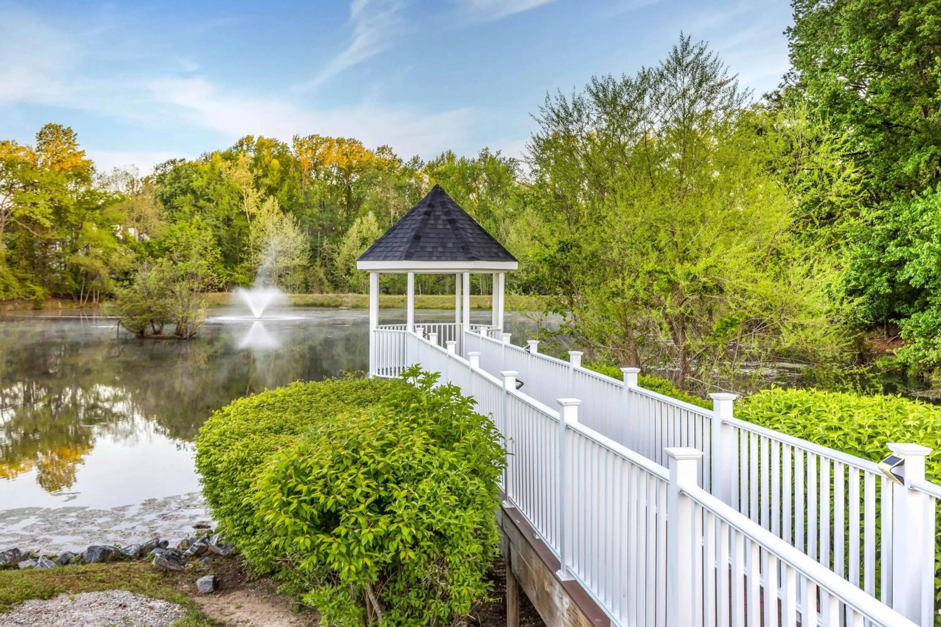 Garden in Hilton Vacation Club The Historic Powhatan Williamsburg