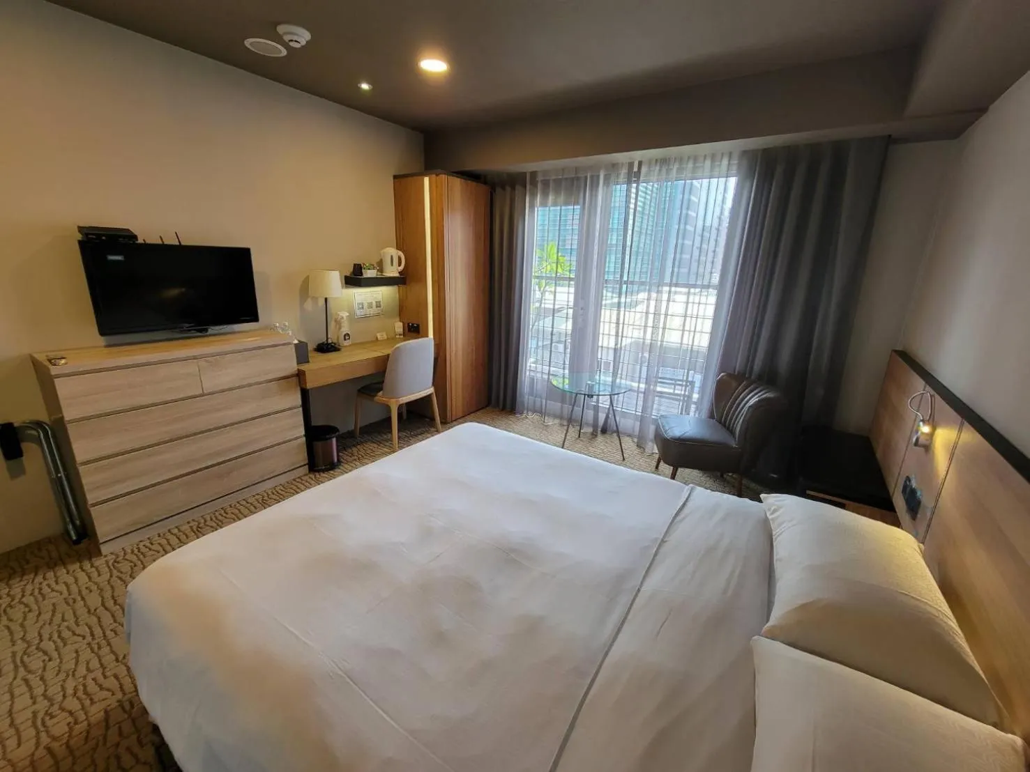 Bed in Simple + Hotel