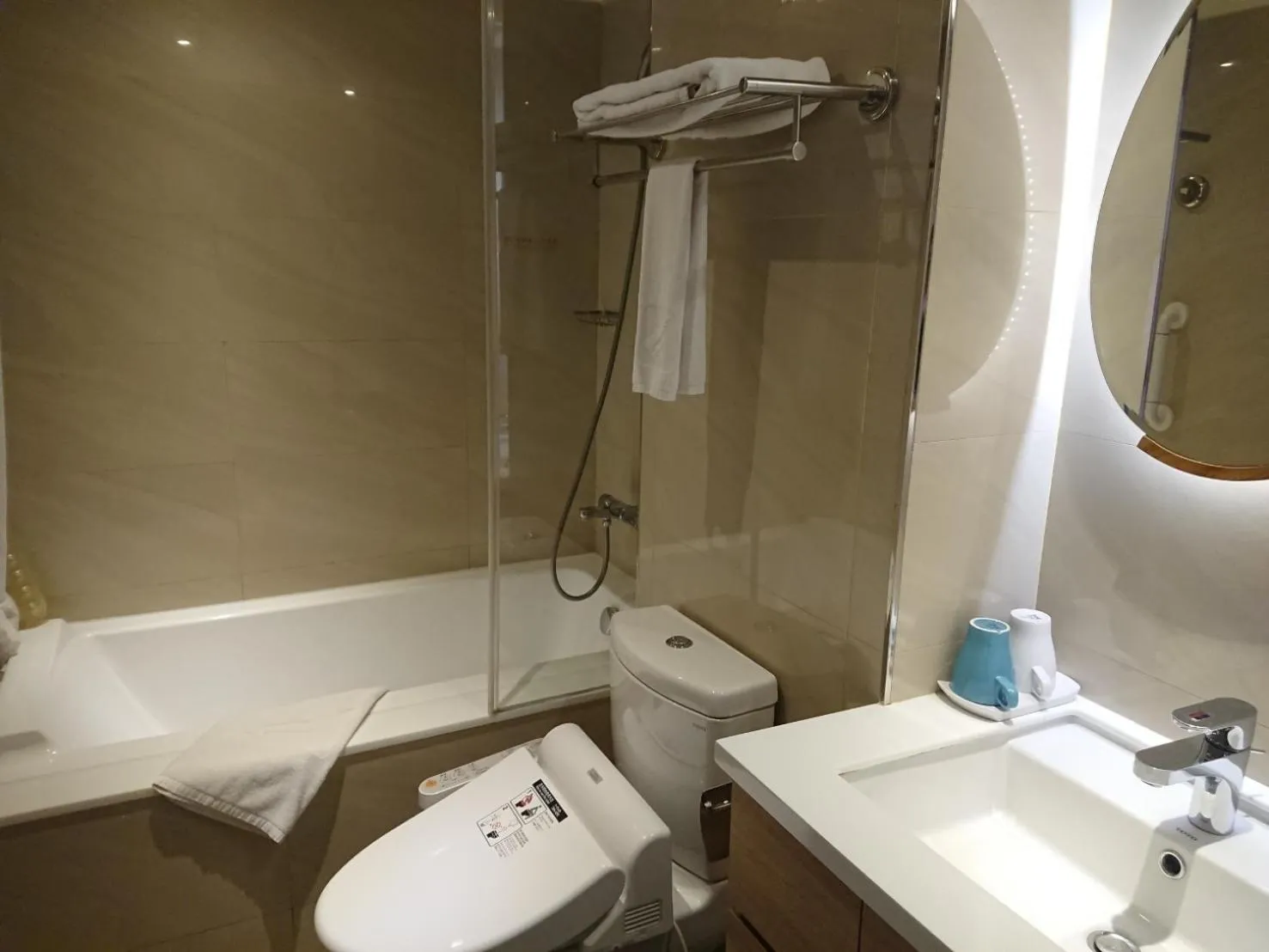 Toilet in Simple + Hotel