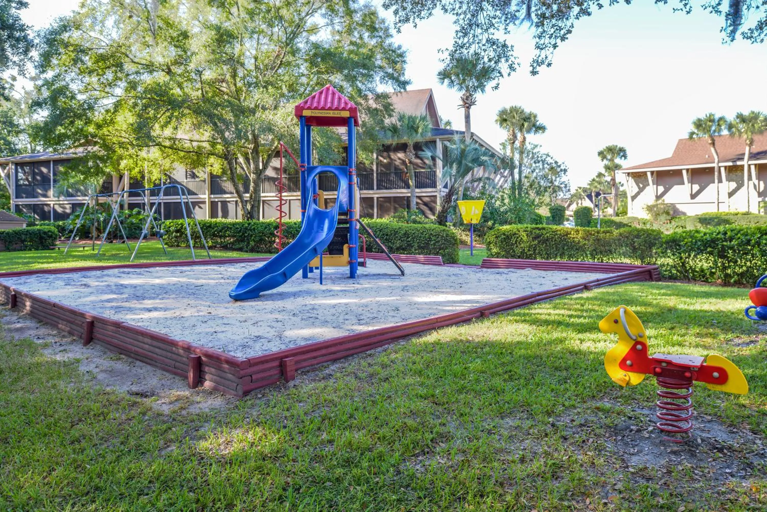 Children play ground in Hilton Vacation Club Polynesian Isles Kissimmee
