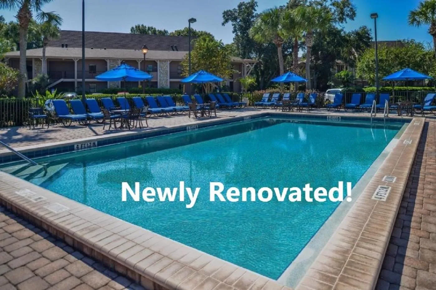 Property building in Hilton Vacation Club Polynesian Isles Kissimmee